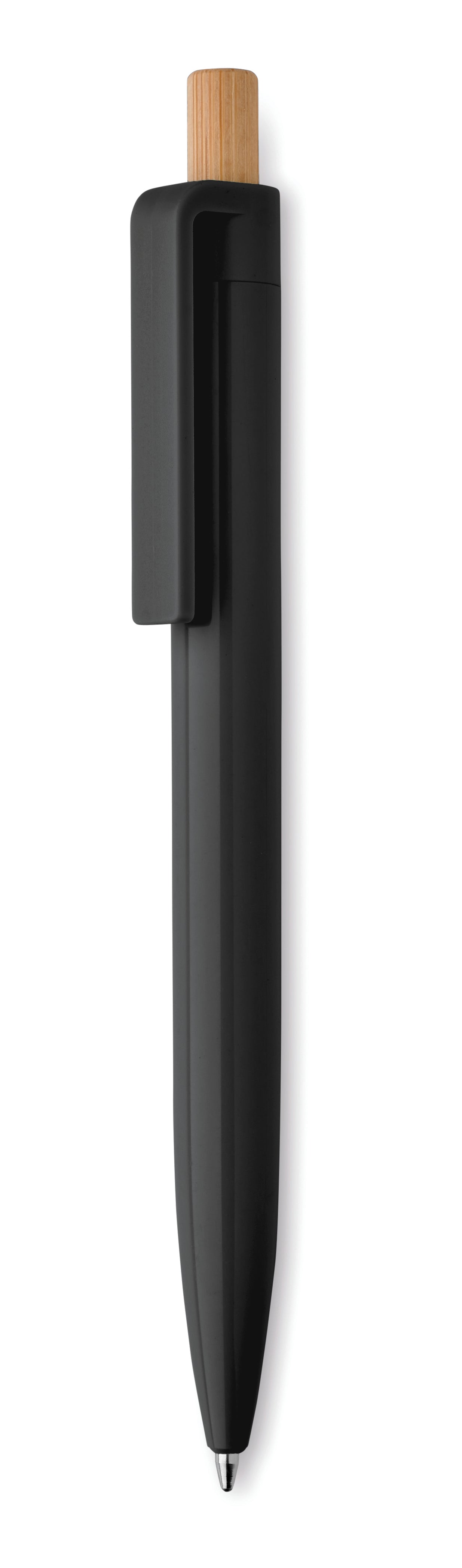 PENU Recycled ABS Ballpoint Pen with Bamboo Button
