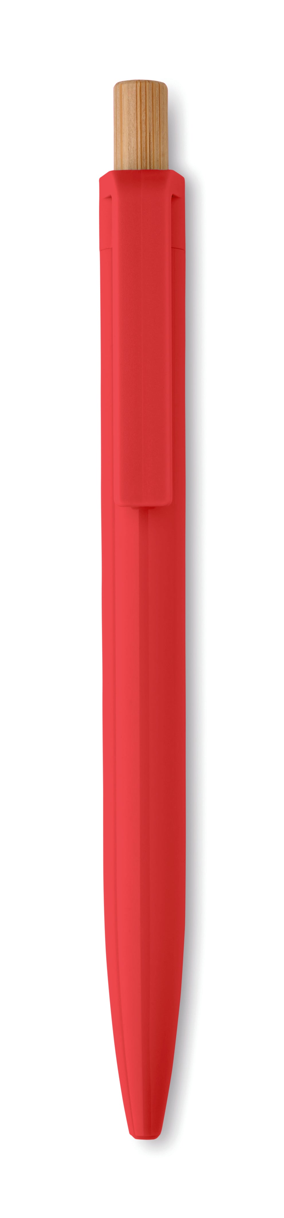 PENU Recycled ABS Ballpoint Pen with Bamboo Button