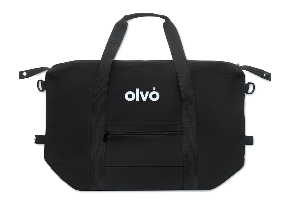 Koper Tote Recycled Weekend Bag with Trolley Holder