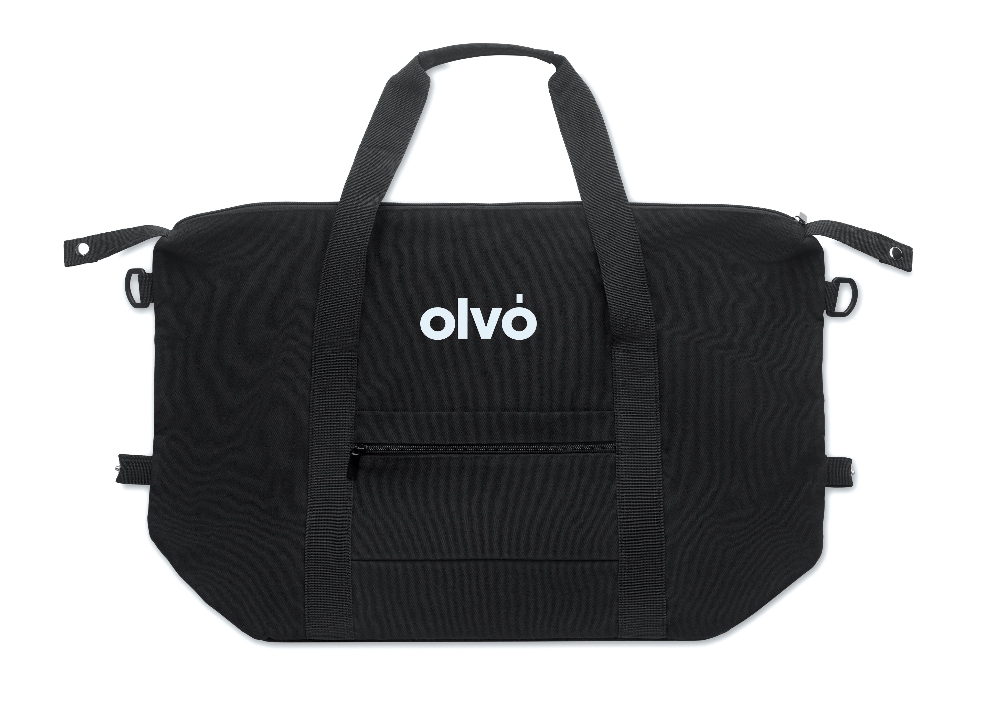 Koper Tote Recycled Weekend Bag with Trolley Holder