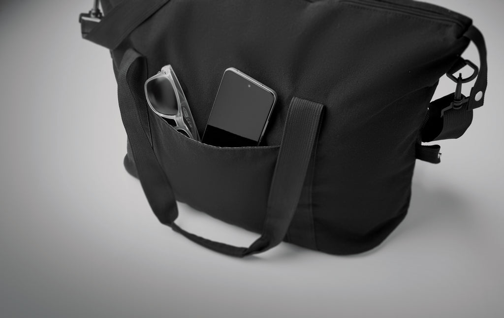 Koper Tote Recycled Weekend Bag with Trolley Holder