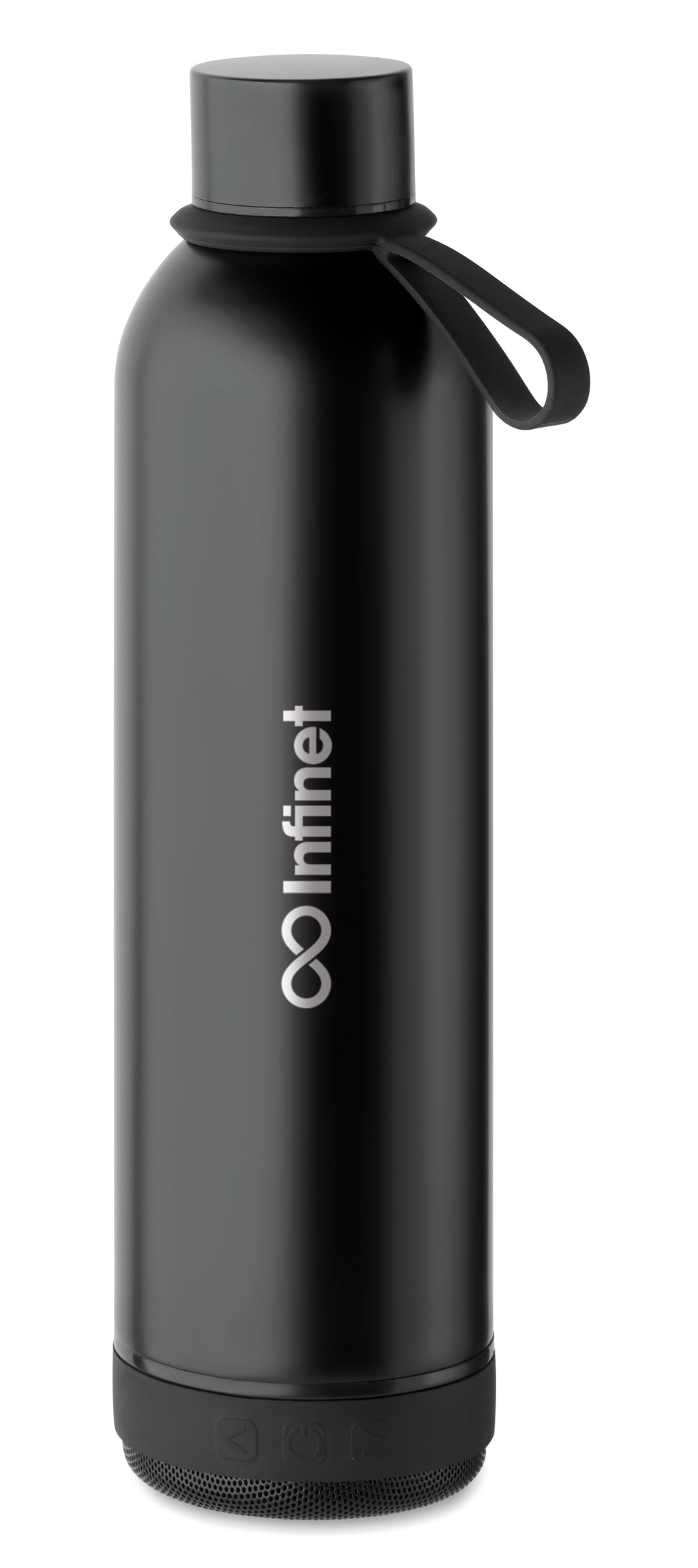 MUSEY Double Wall Bottle with Wireless Speaker