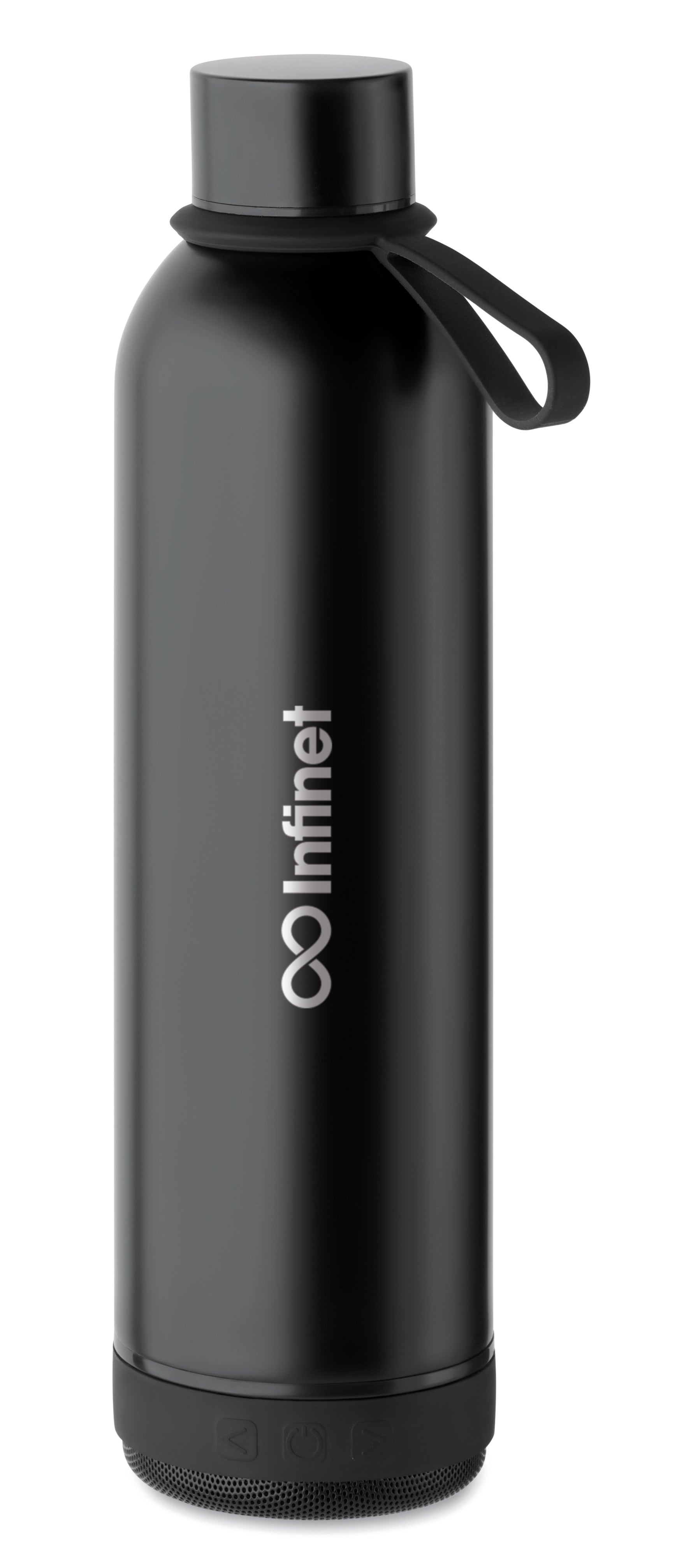 MUSEY Double Wall Bottle with Wireless Speaker