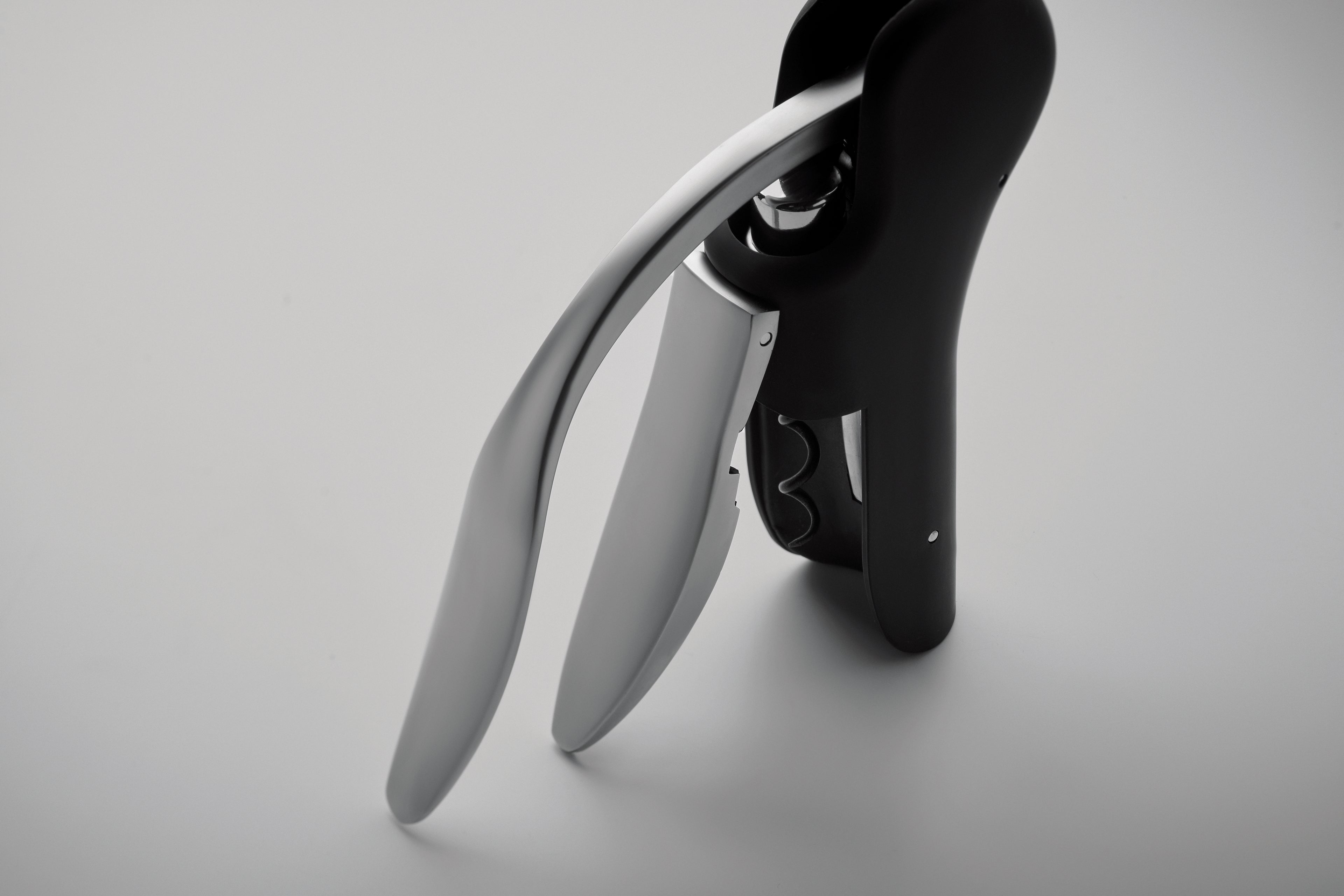CORCHO Automatic Lever Corkscrew with Rubberised Finish