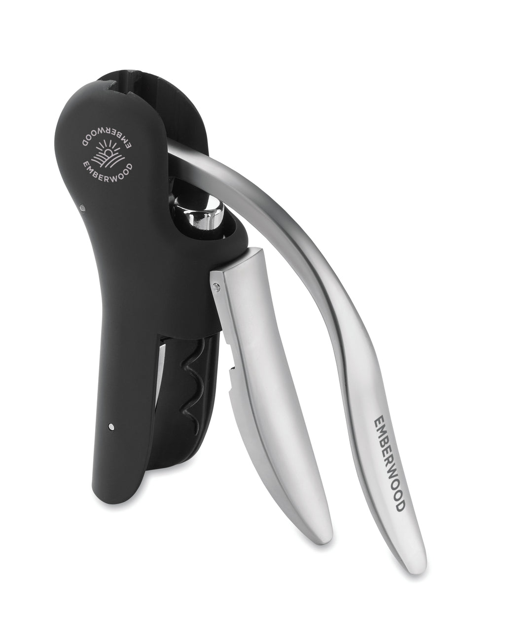 CORCHO Automatic Lever Corkscrew with Rubberised Finish