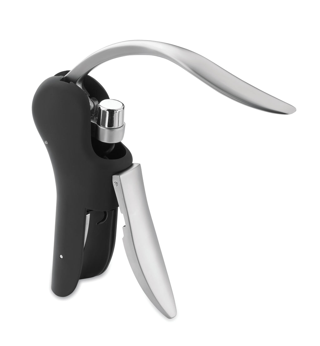 CORCHO Automatic Lever Corkscrew with Rubberised Finish
