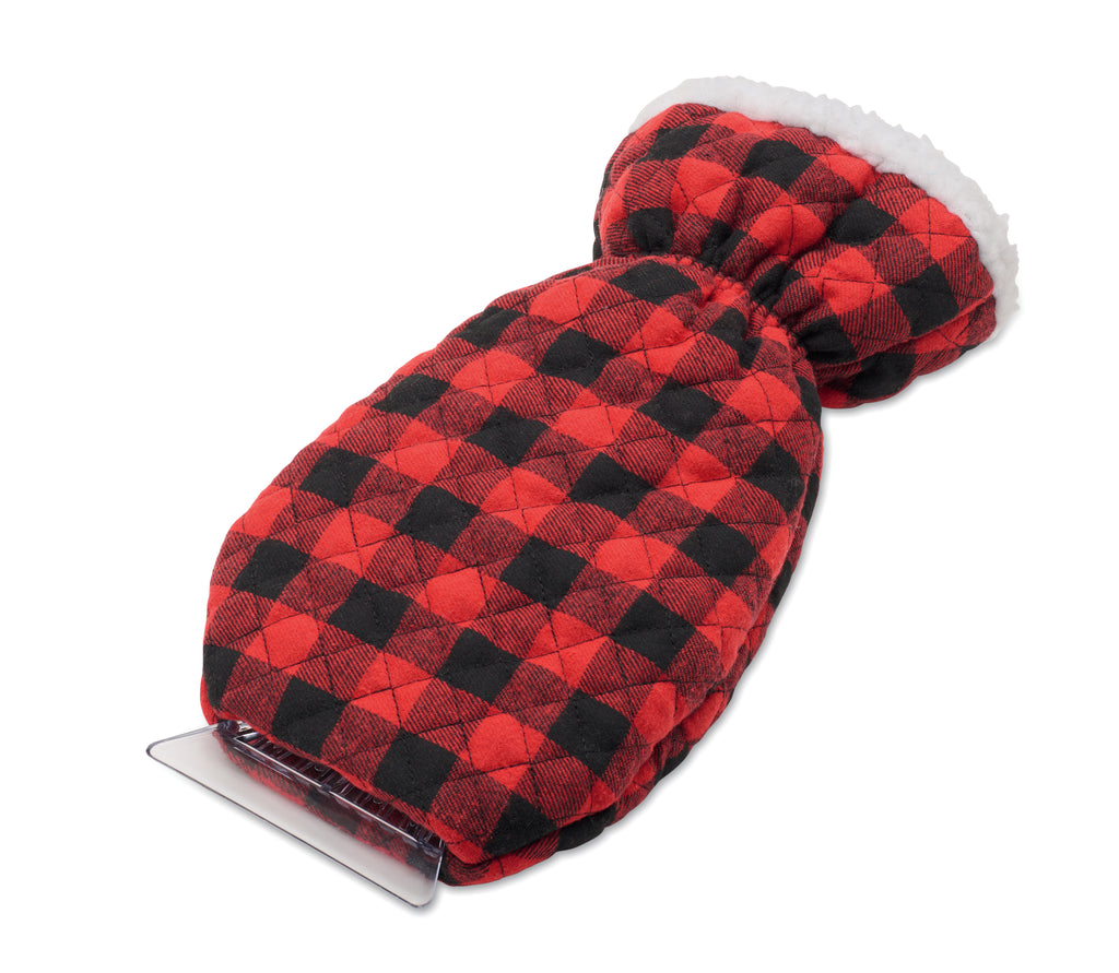 ICEHAND Quilted Ice Scraper Glove with Sherpa Lining