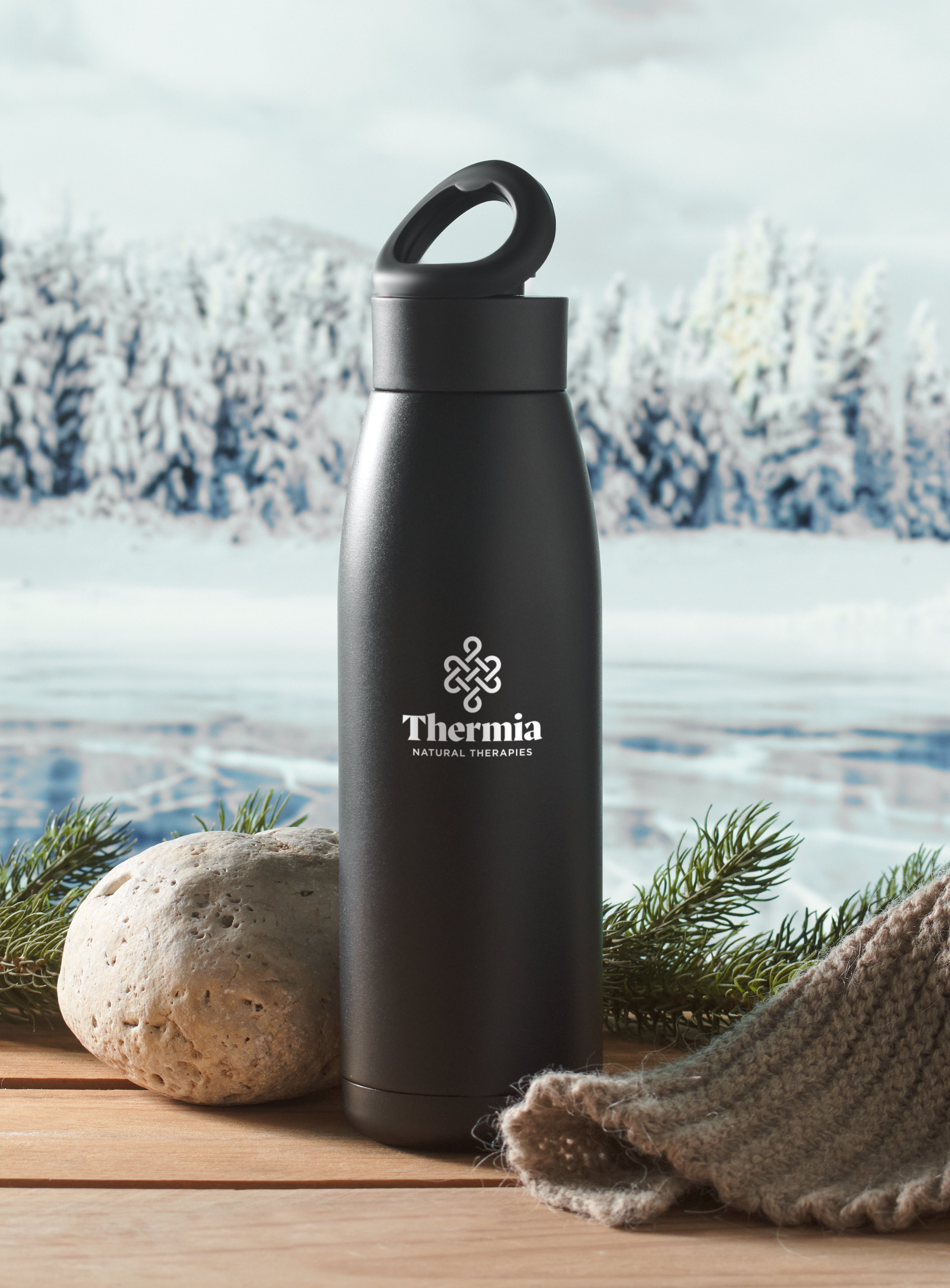 CALEFRIO Double Wall Recycled Stainless Steel Bottle