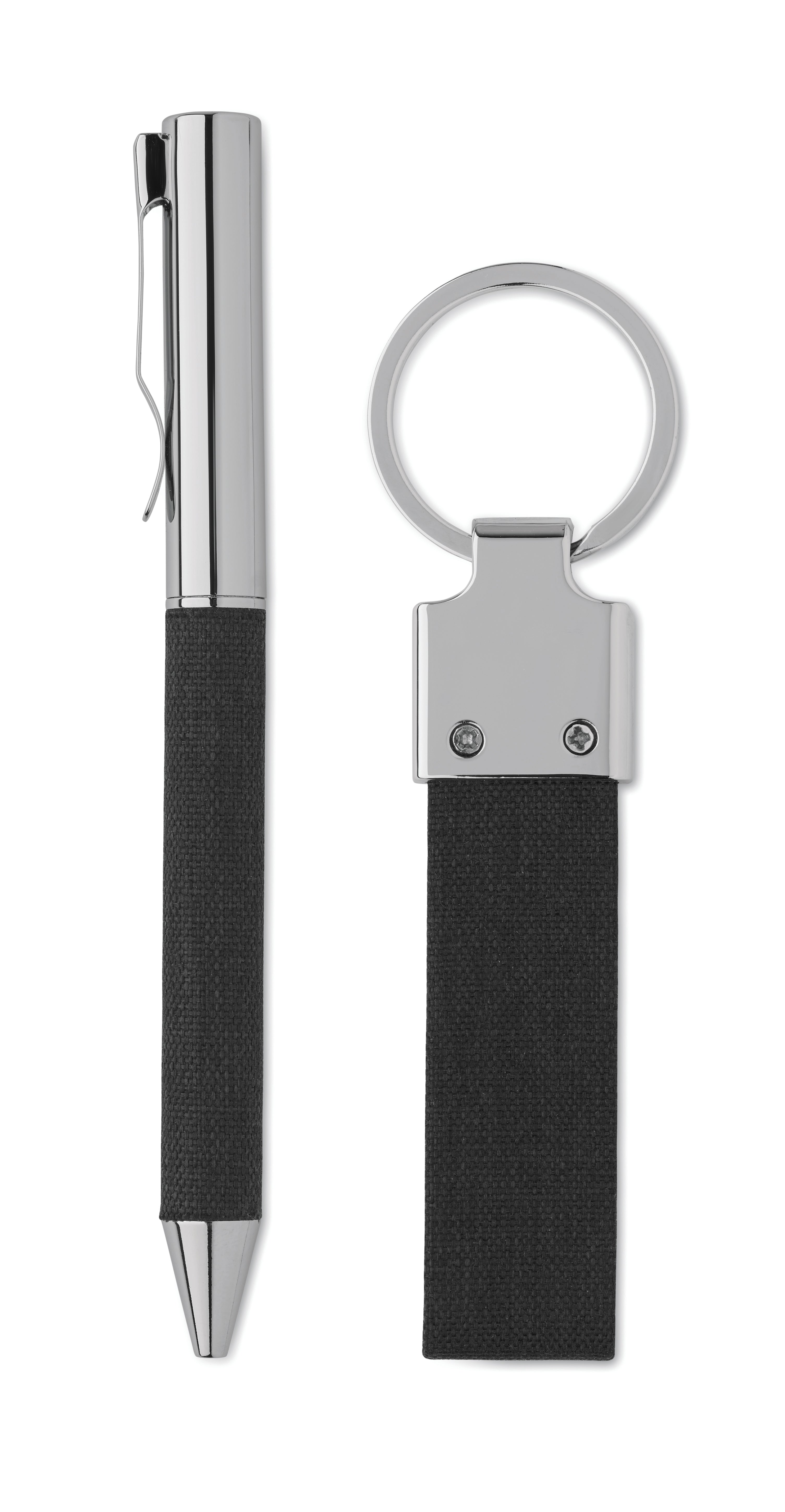 SCRIBI 2 Metal Pen and Keyring Gift Set