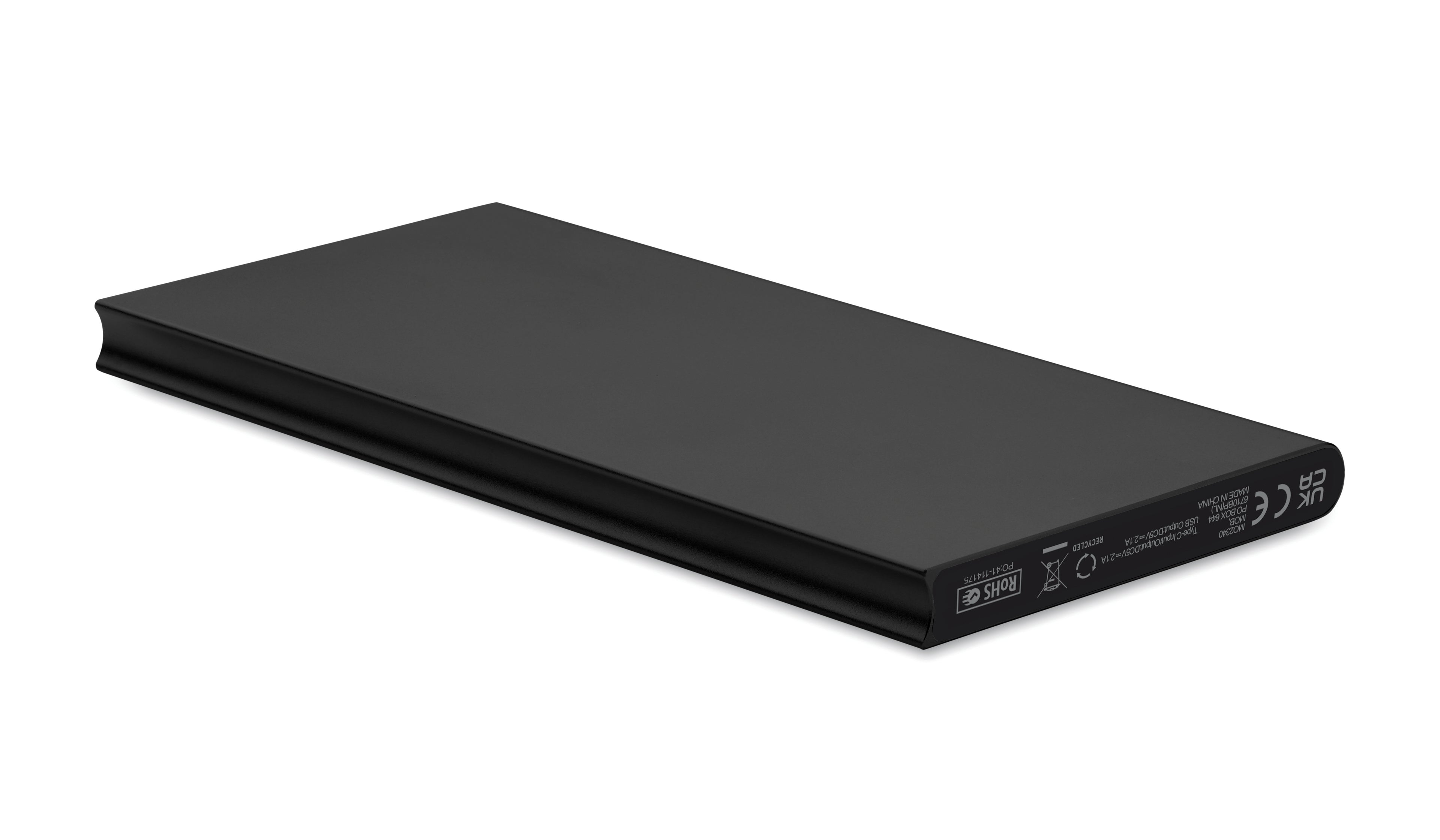 POWERFLAT8C Recycled Aluminium Powerbank 8000mAh