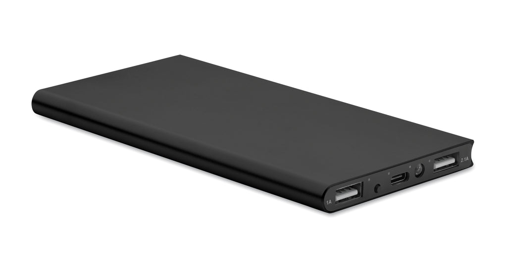 POWERFLAT8C Recycled Aluminium Powerbank 8000mAh