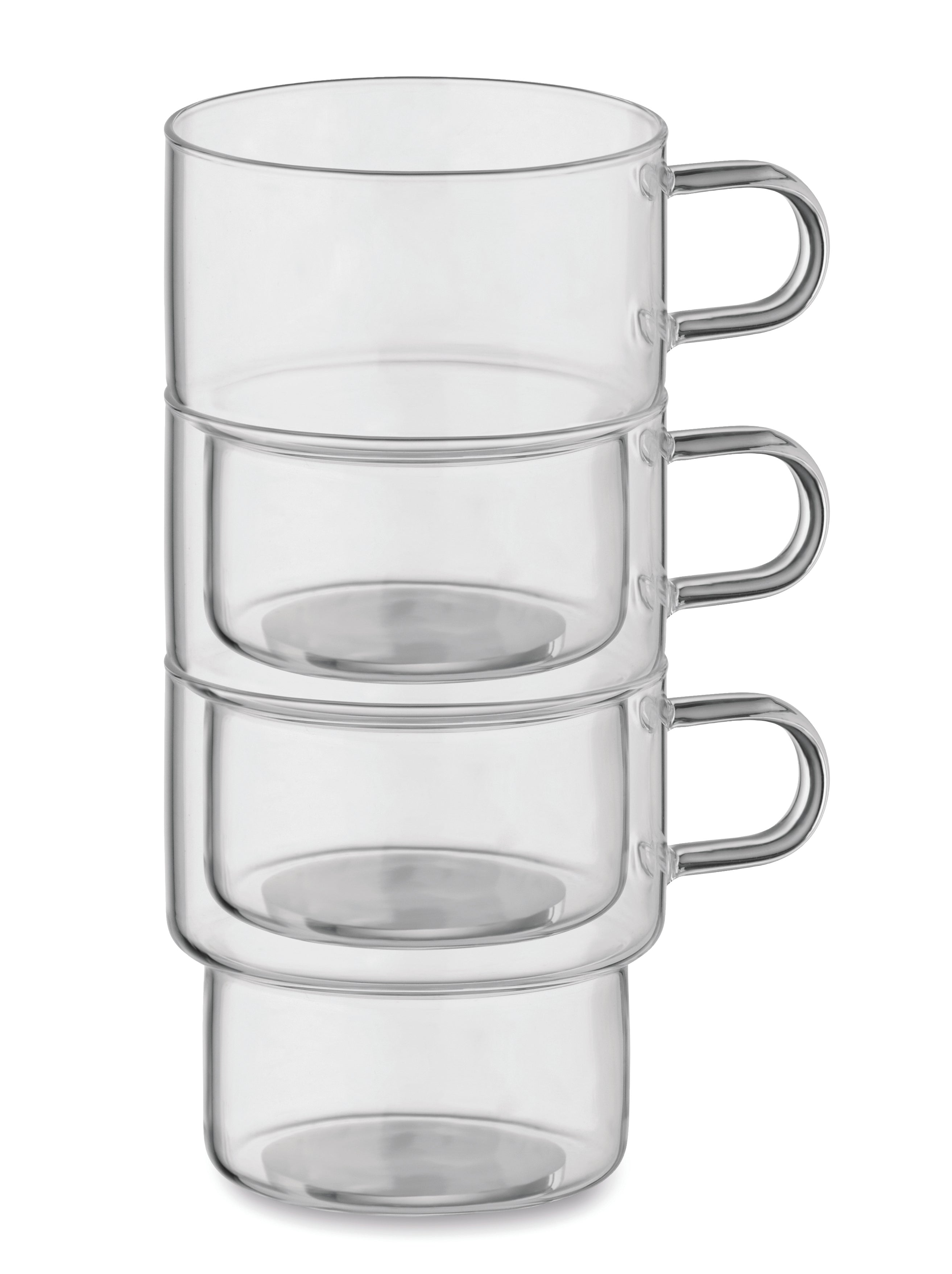 Boromug 300ml Stackable Glass Mug