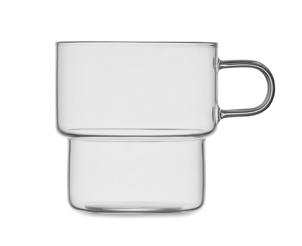 Boromug 300ml Stackable Glass Mug