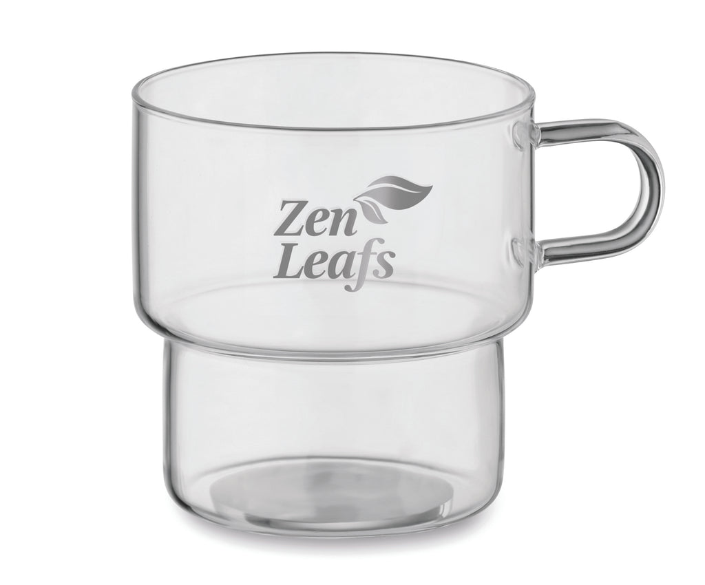 Boromug 300ml Stackable Glass Mug