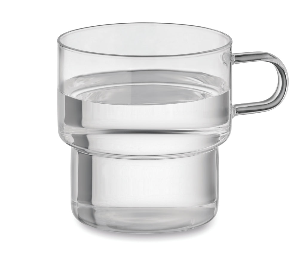 Boromug 300ml Stackable Glass Mug