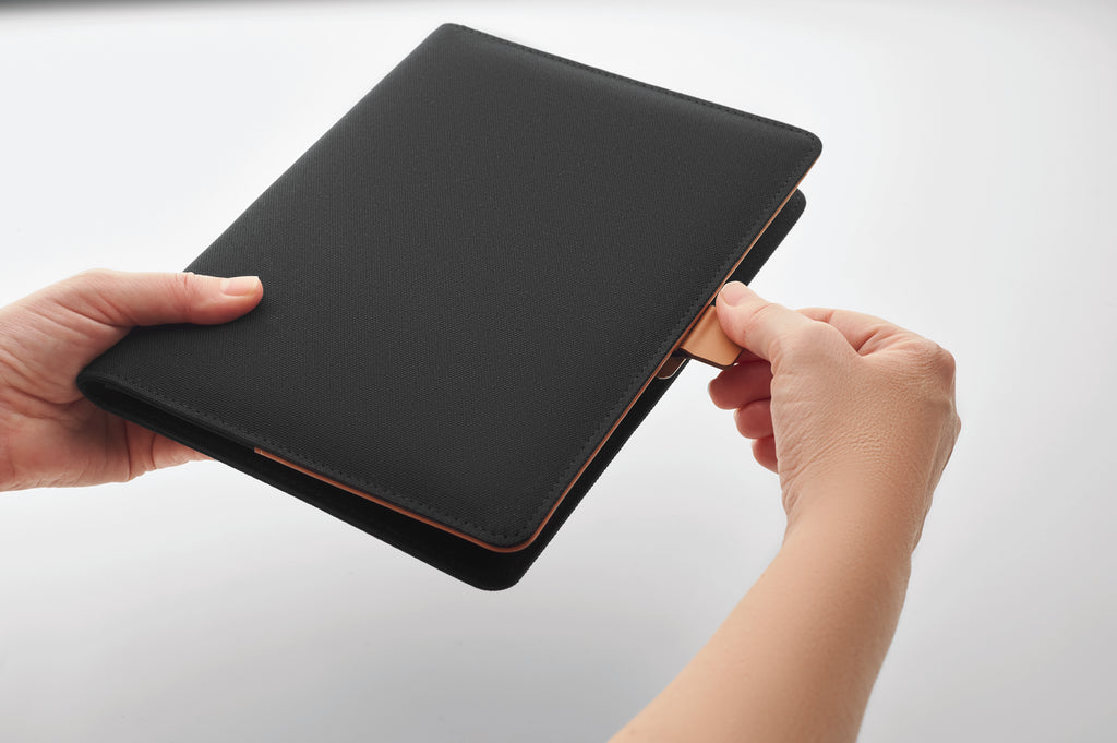 Feux A5 RPET Conference Folder with Notebook