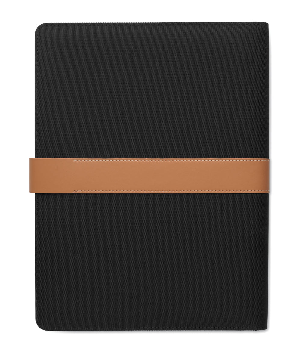 FAUX A4 RPET Conference Folder with Magnetic Closure