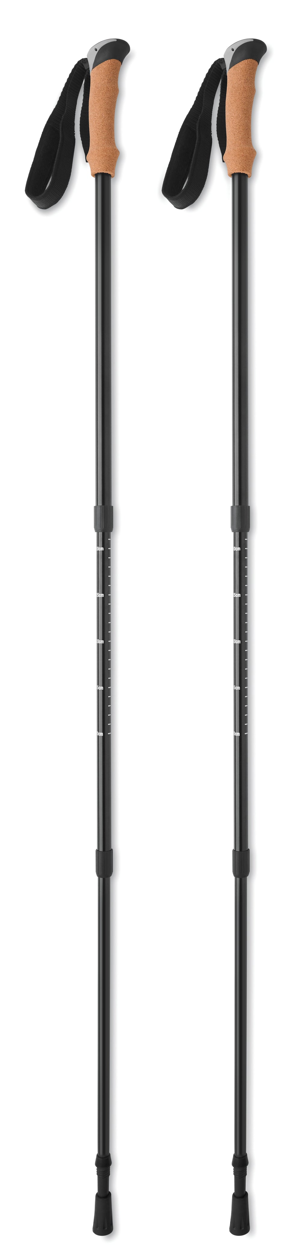 NOLE Adjustable Nordic Walking Poles with Pouch