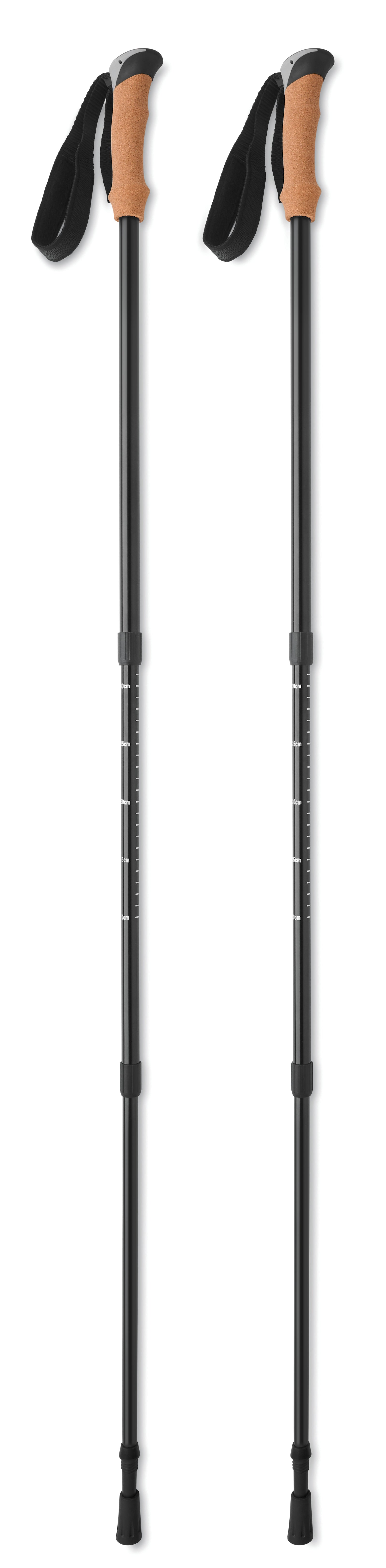 NOLE Adjustable Nordic Walking Poles with Pouch
