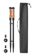 NOLE Adjustable Nordic Walking Poles with Pouch