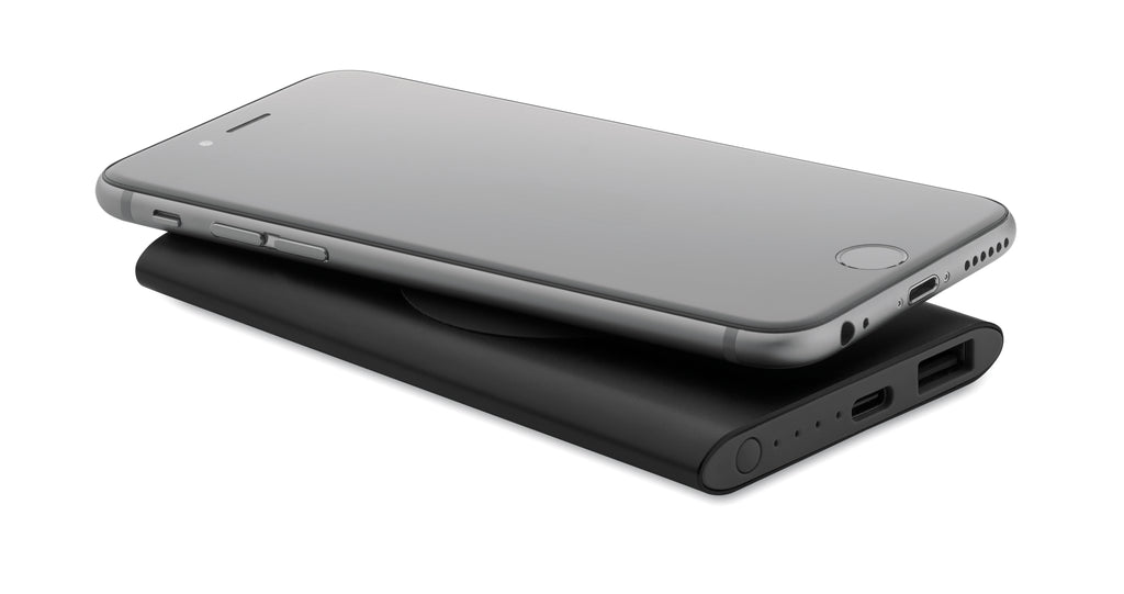 POWERPLUS Wireless Powerbank 5000mAh Recycled Aluminium