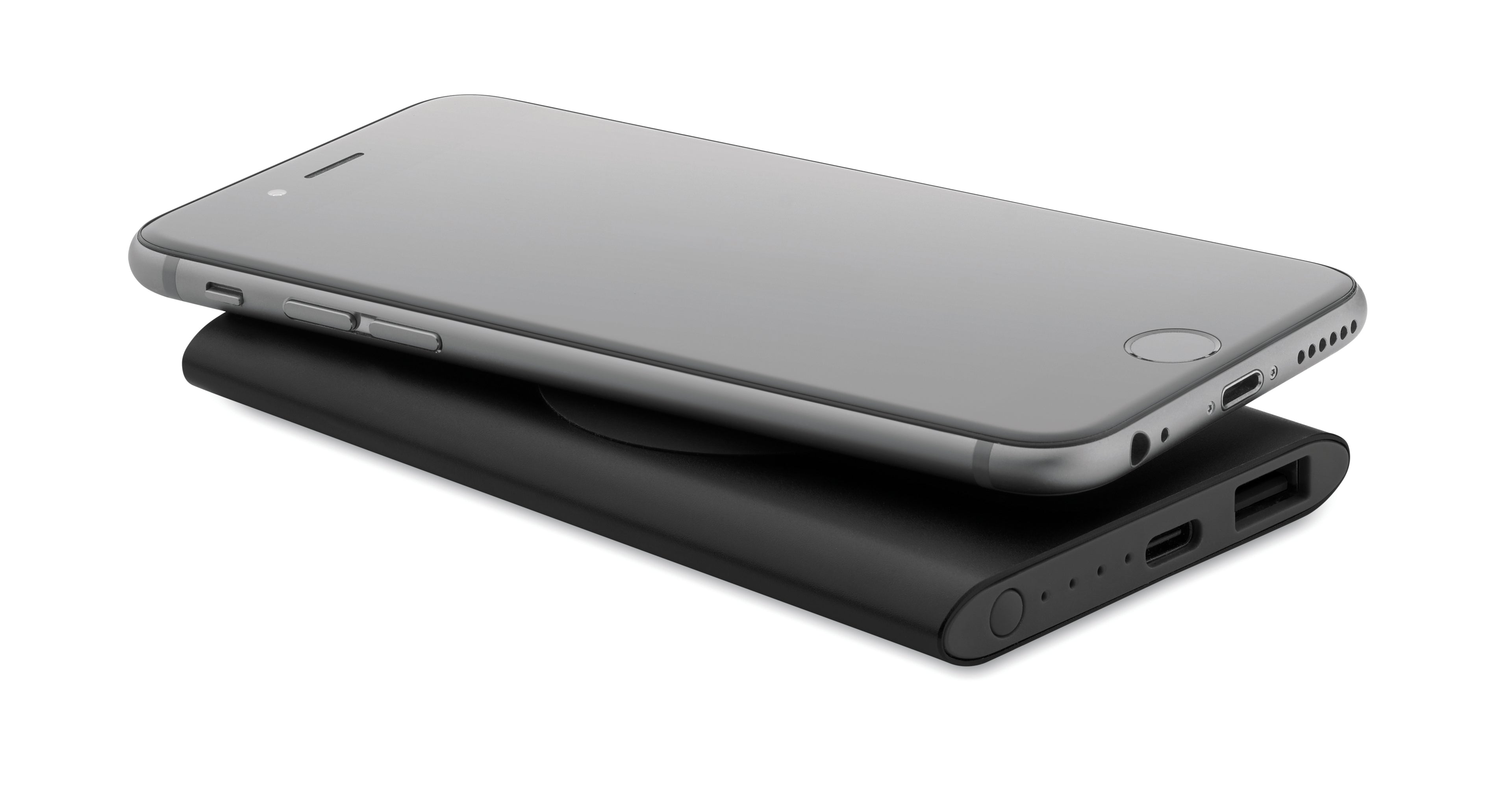 POWERPLUS Wireless Powerbank 5000mAh Recycled Aluminium