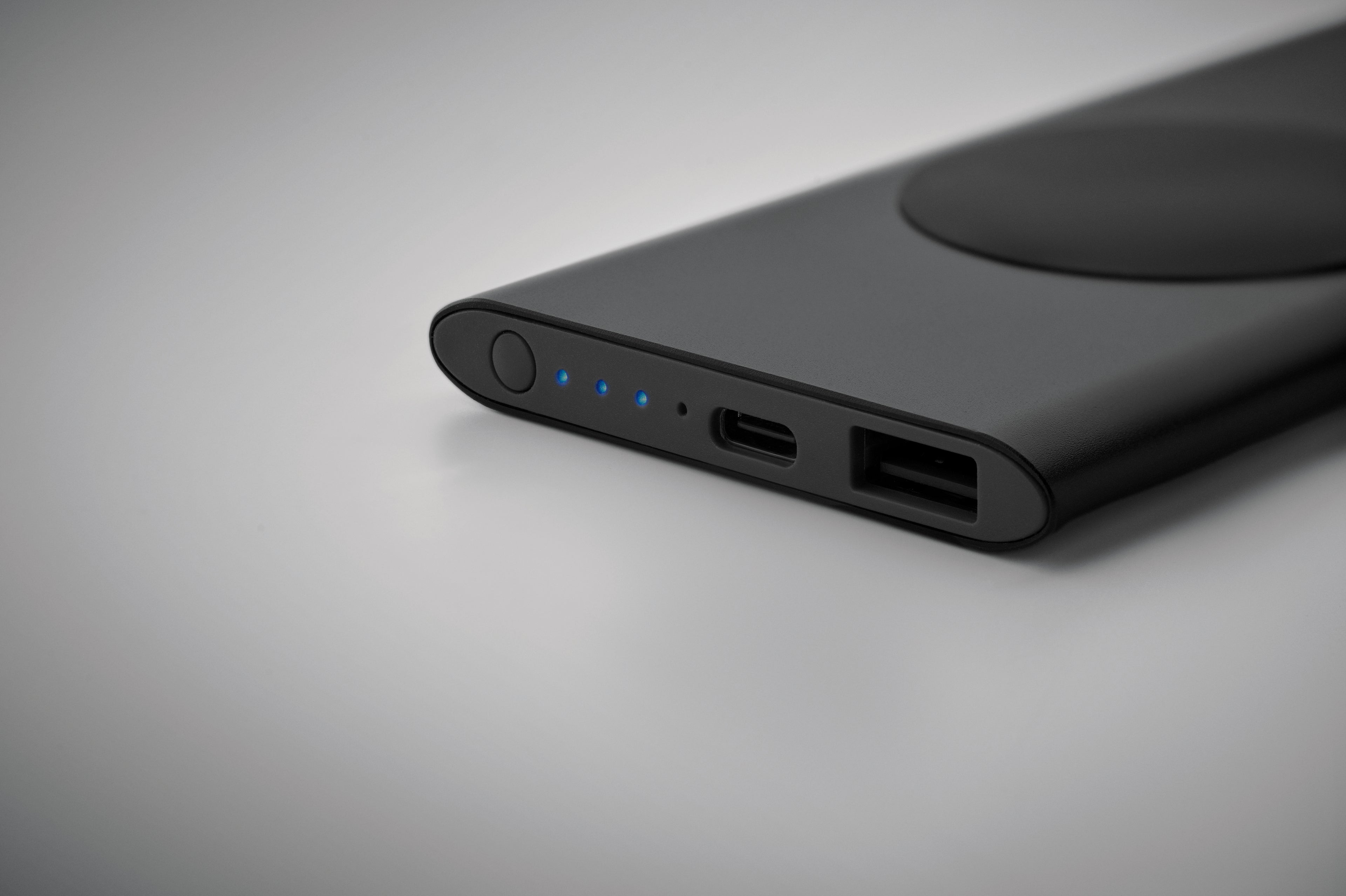 POWERPLUS Wireless Powerbank 5000mAh Recycled Aluminium