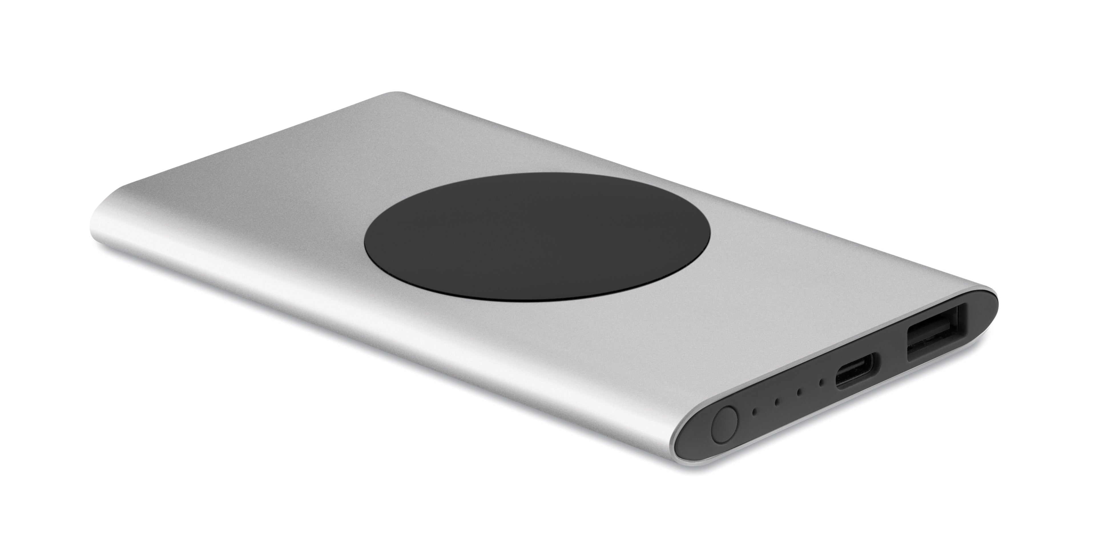 POWERPLUS Wireless Powerbank 5000mAh Recycled Aluminium
