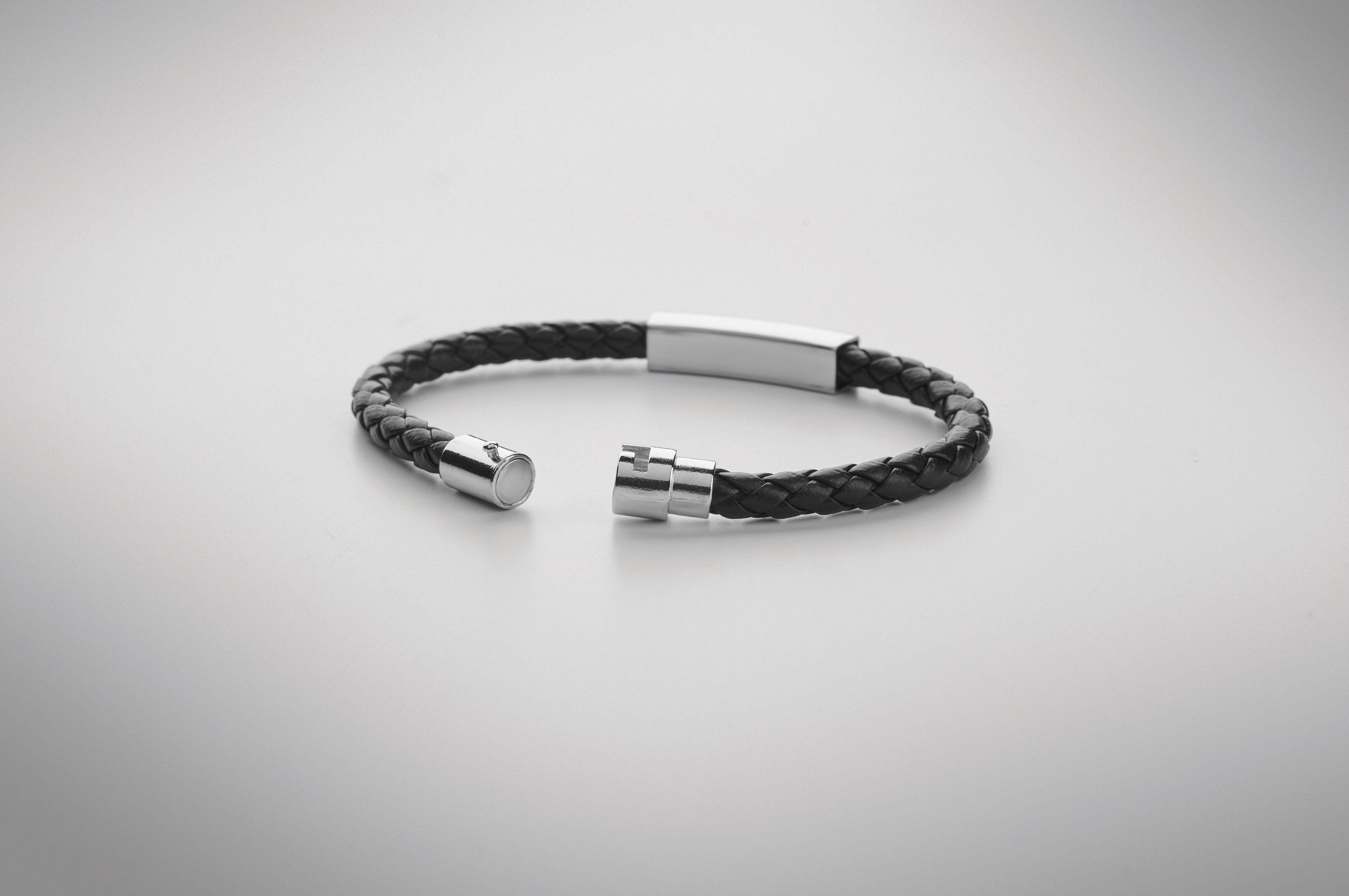 FAULETI Braided Faux Leather Cuff Bracelet