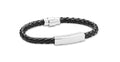 FAULETI Braided Faux Leather Cuff Bracelet