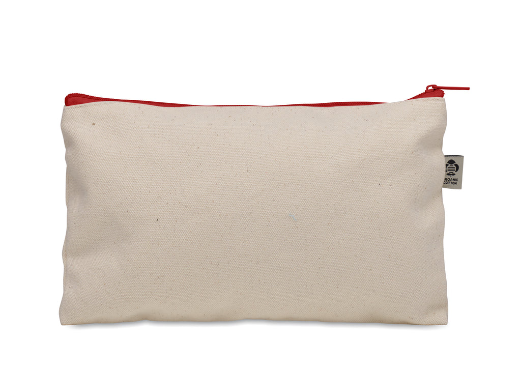 Pesacara Organic Cotton Cosmetic Bag 340gsm