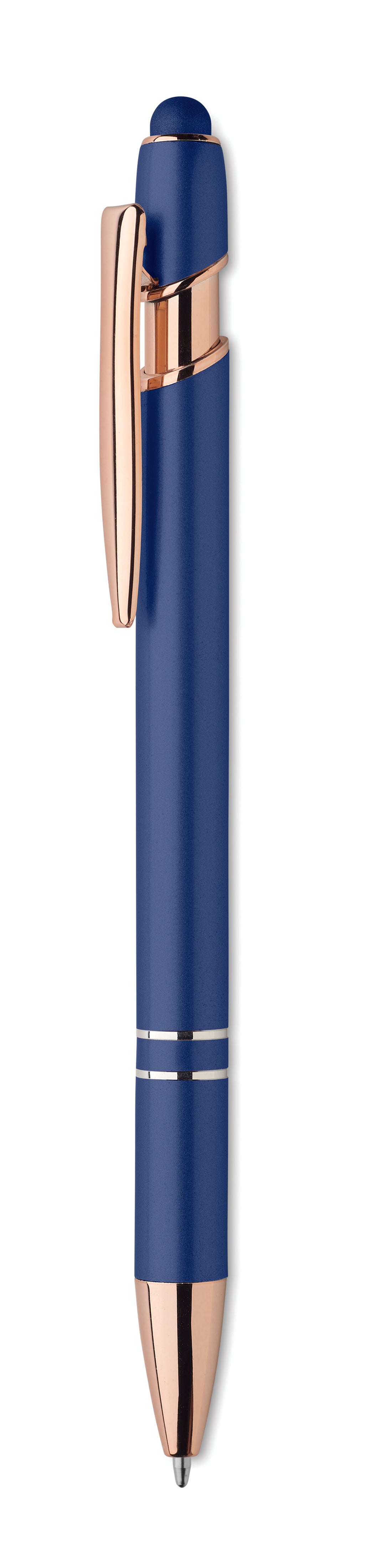 Scribble Recycled Aluminium Stylus Pen with Rose Gold