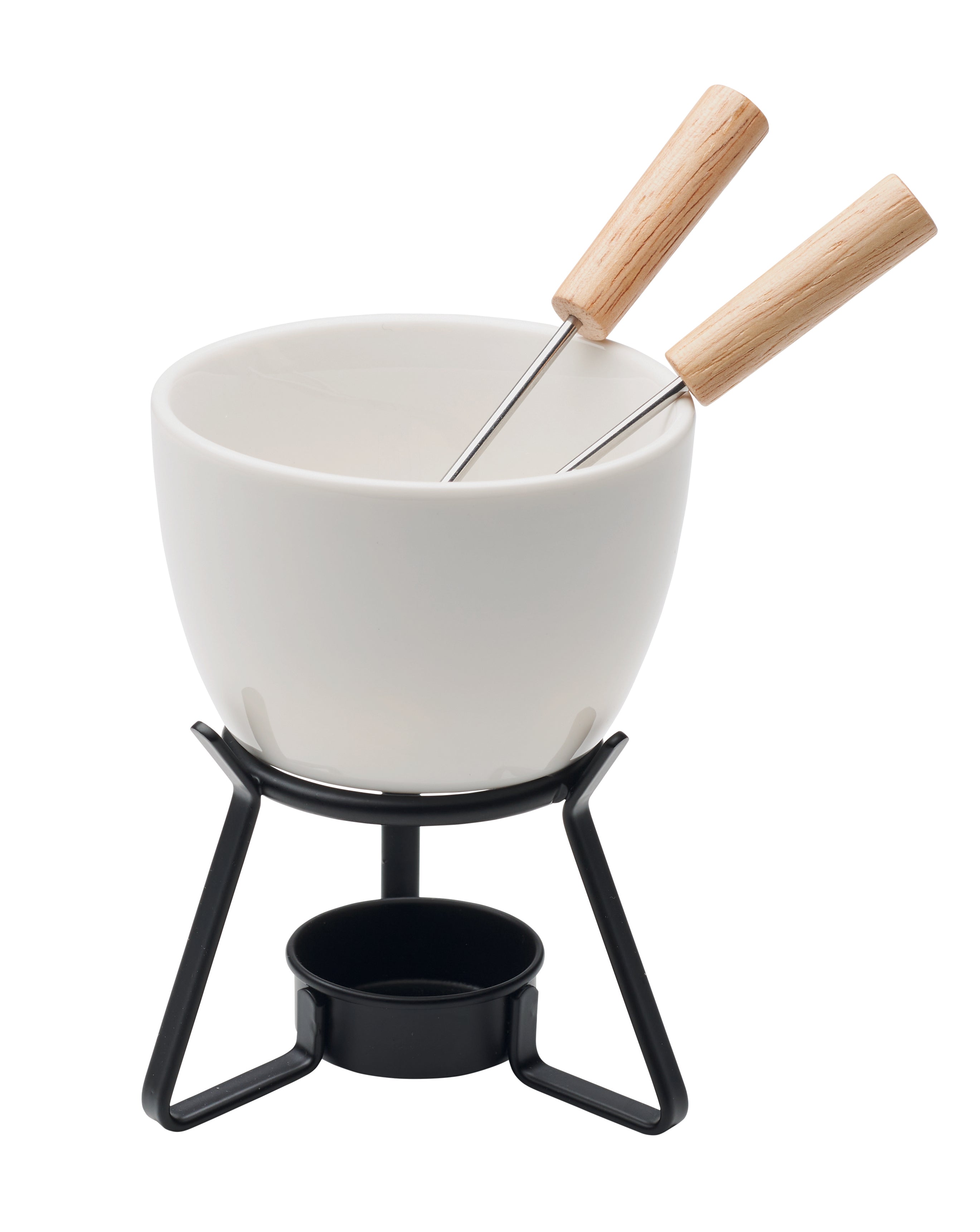 KASE Ceramic Fondue Set for Two 240ml
