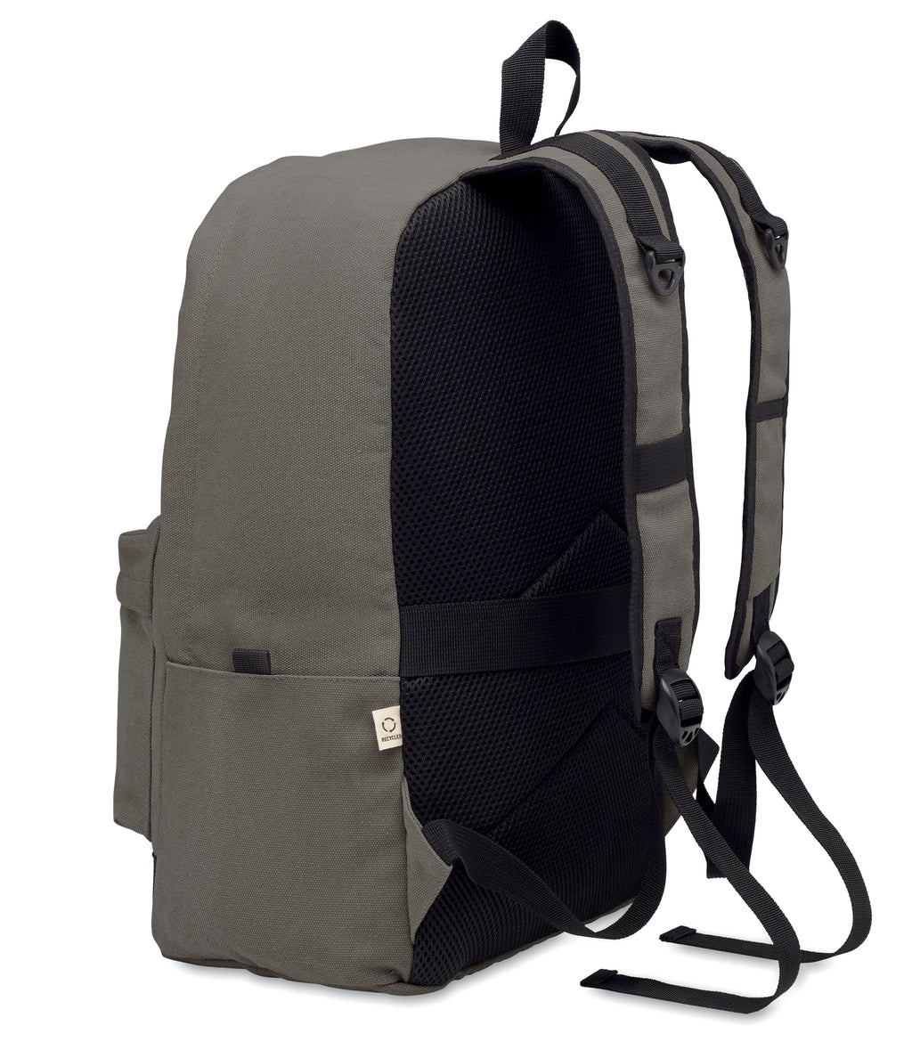 LEIRUR Recycled Canvas 15 Inch Laptop Backpack