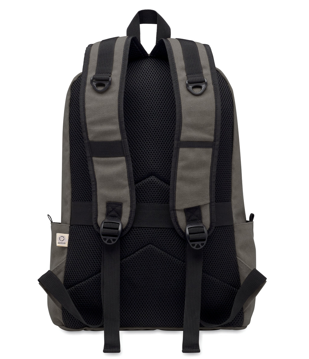 LEIRUR Recycled Canvas 15 Inch Laptop Backpack