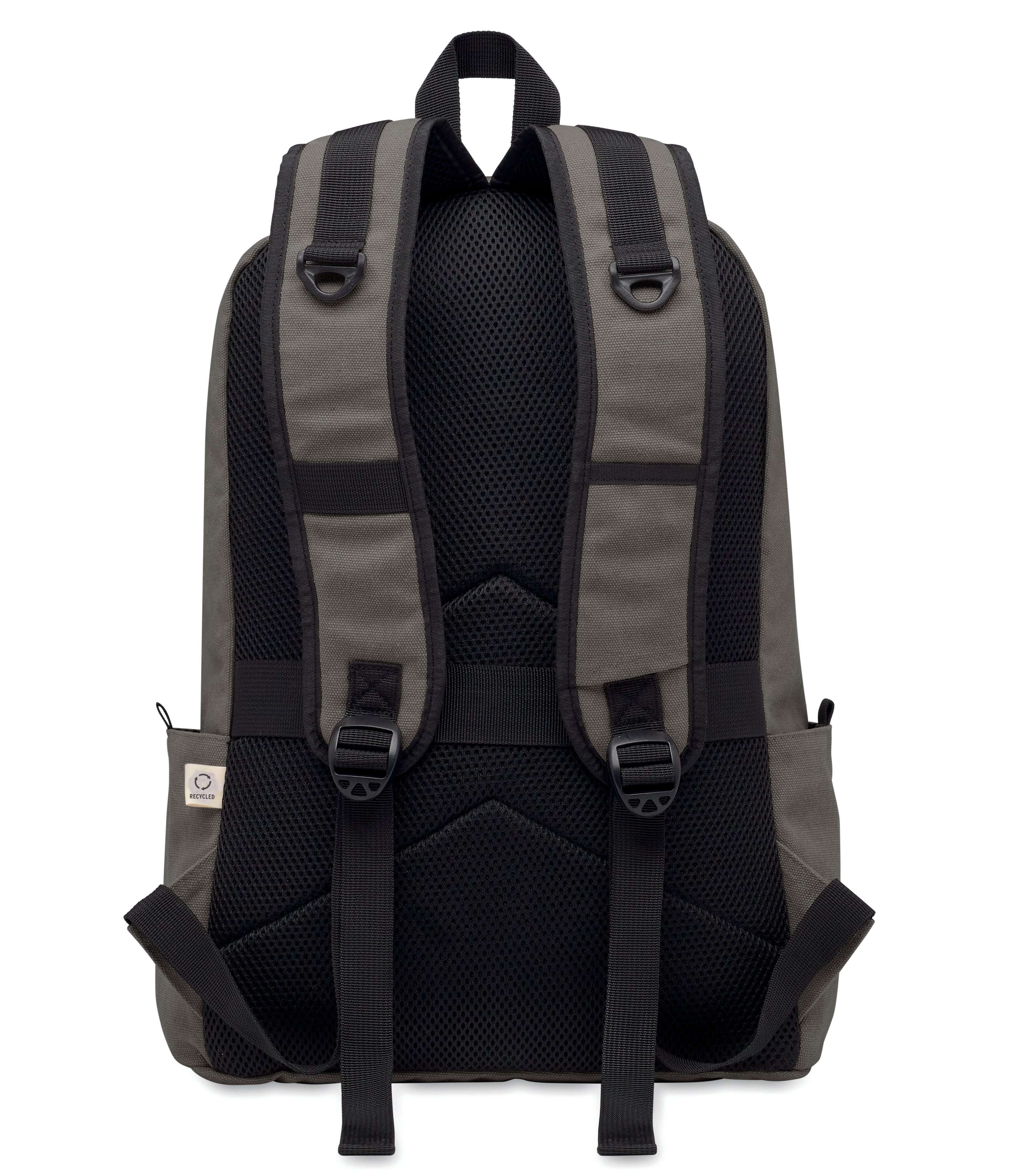 LEIRUR Recycled Canvas 15 Inch Laptop Backpack