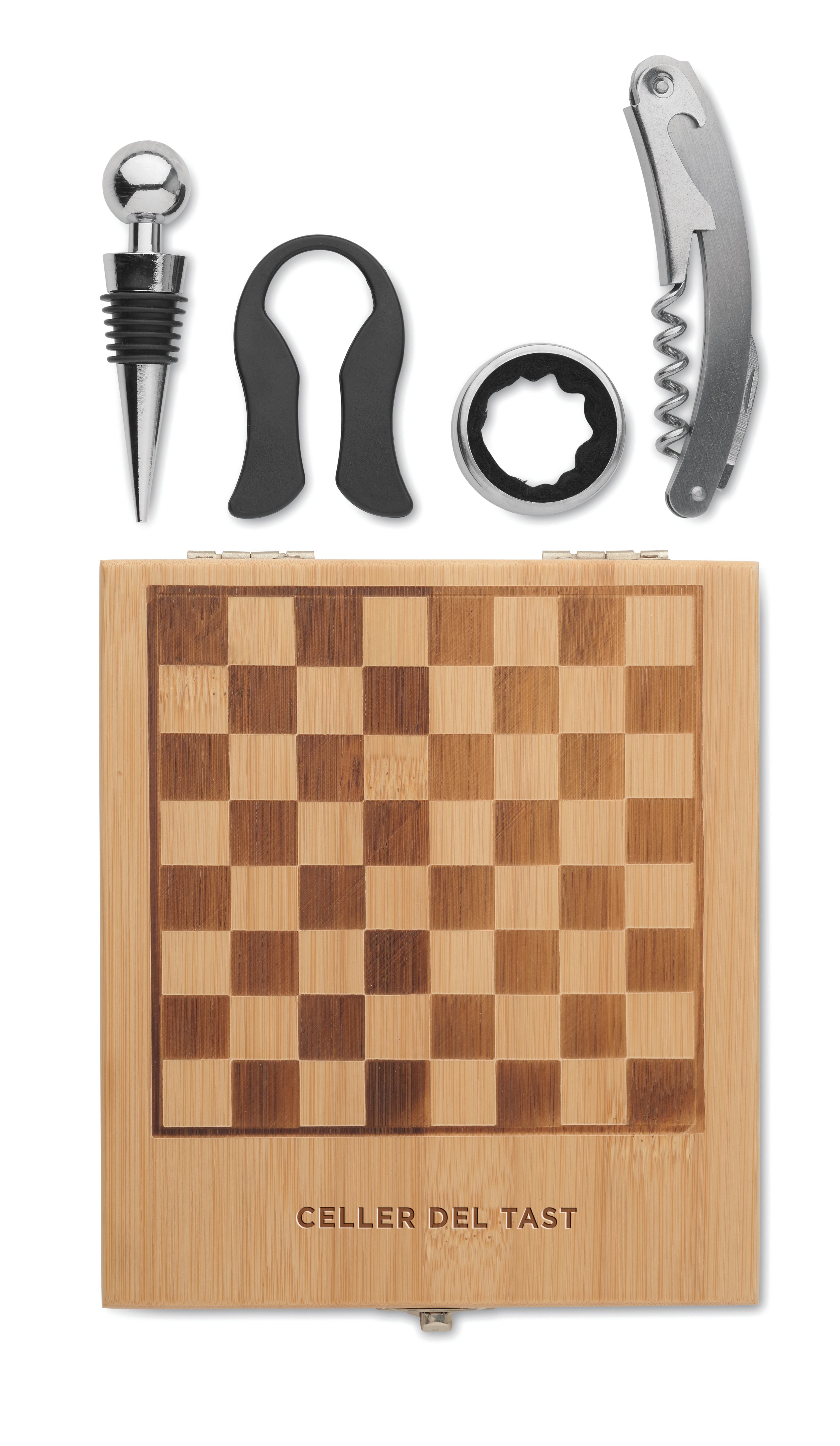 Chesset Bamboo Wine Accessory Set