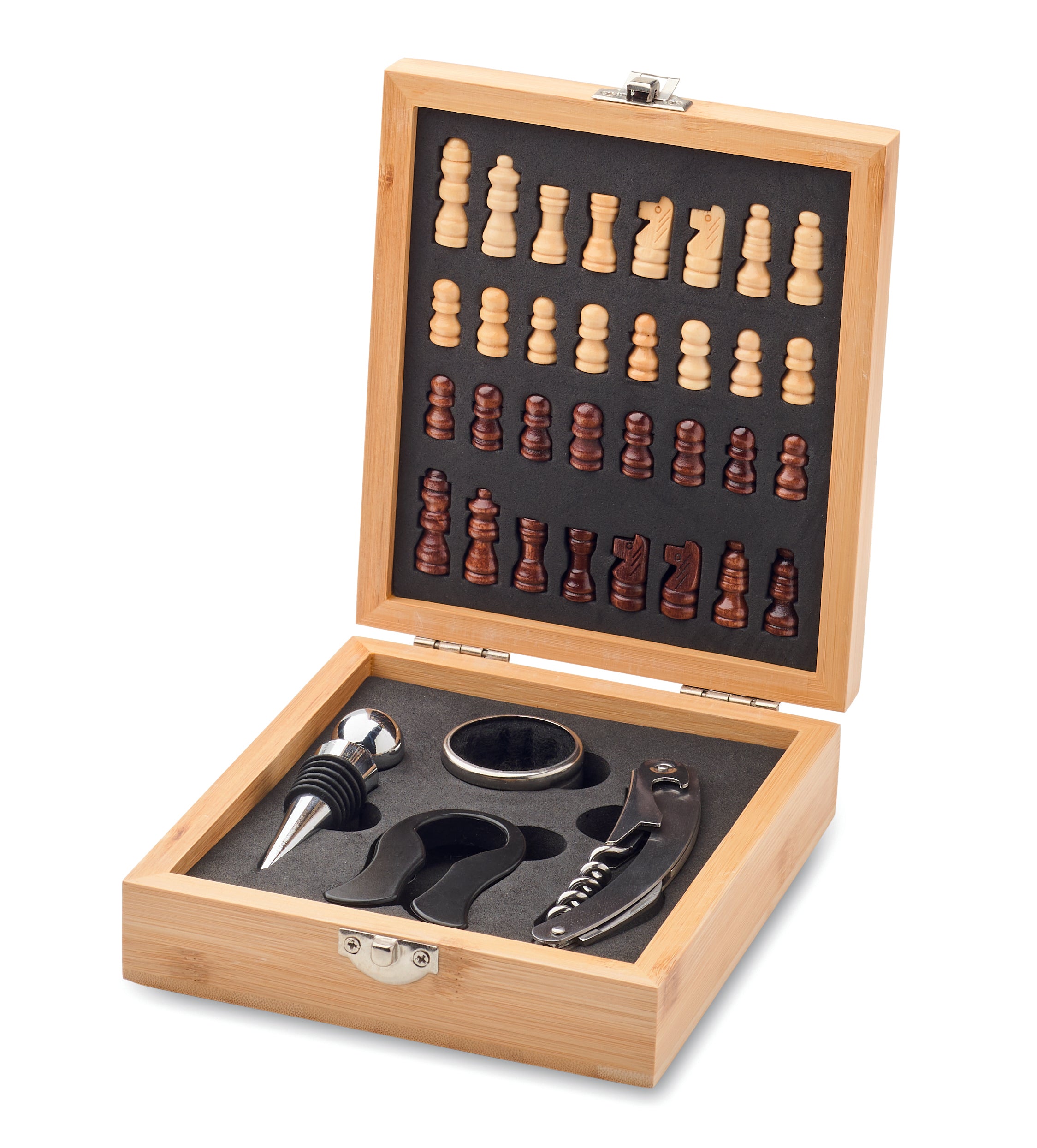 Chesset Bamboo Wine Accessory Set