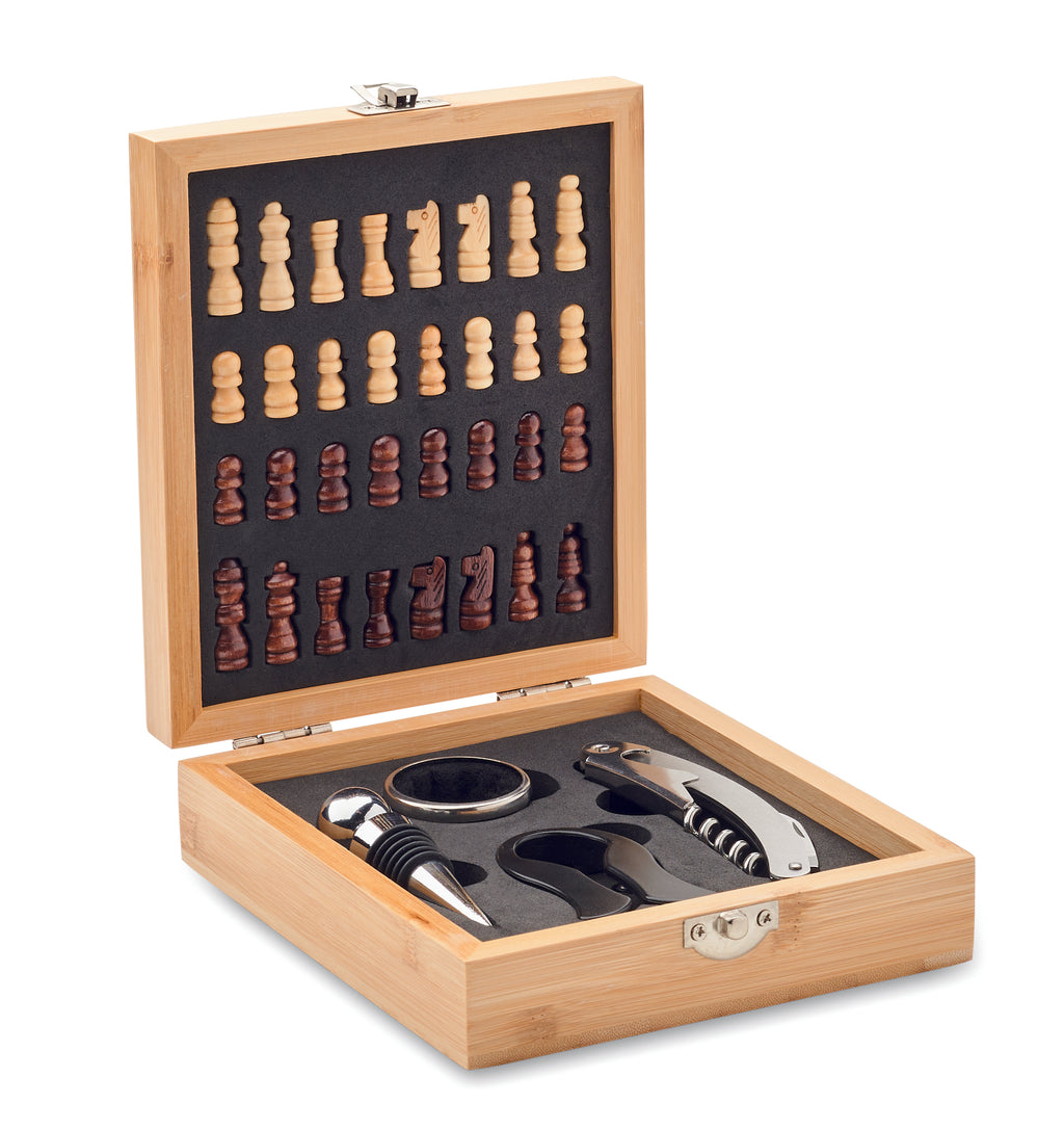 Chesset Bamboo Wine Accessory Set