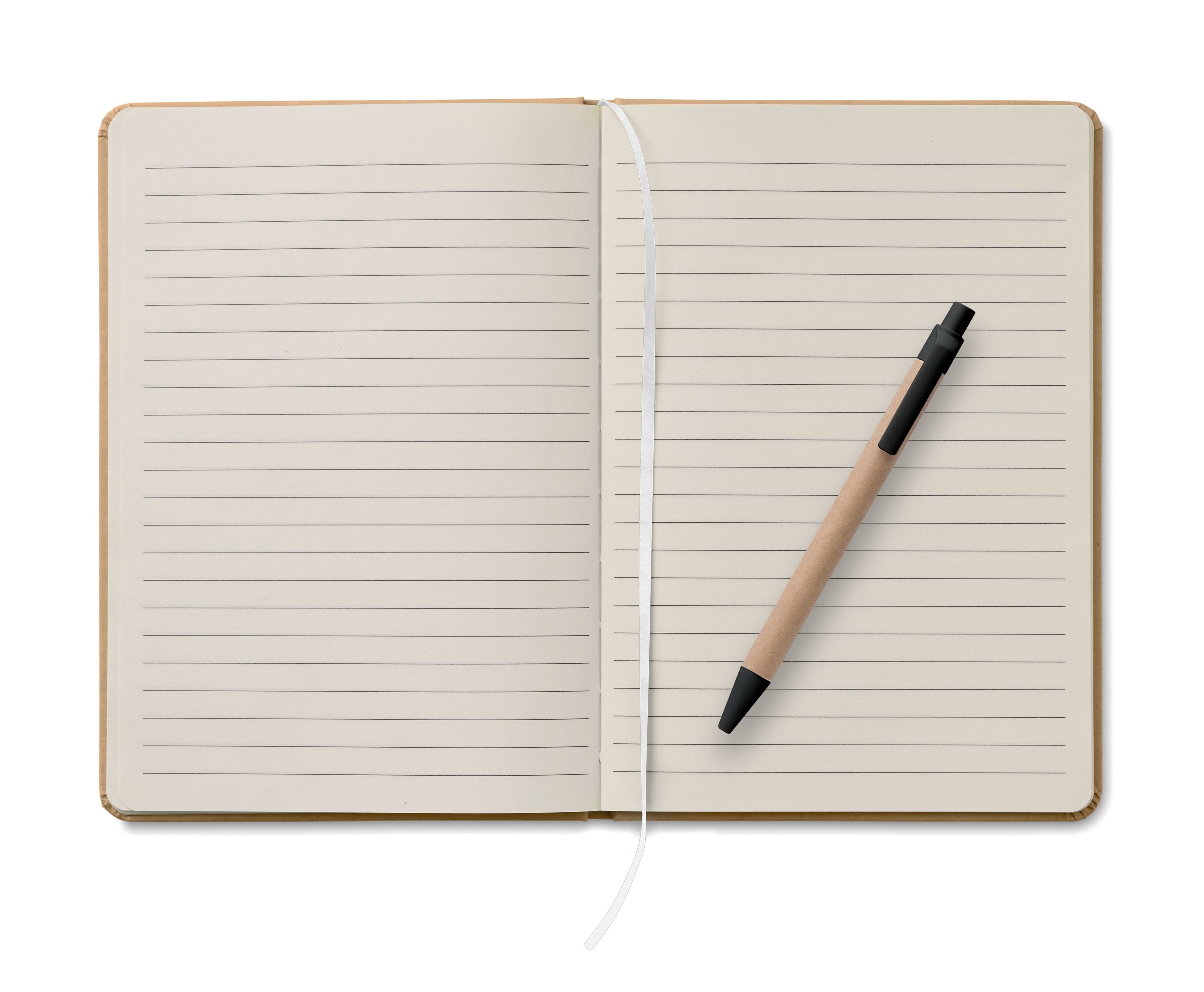 CARATIL Recycled A5 Hardcover Notebook with Pen