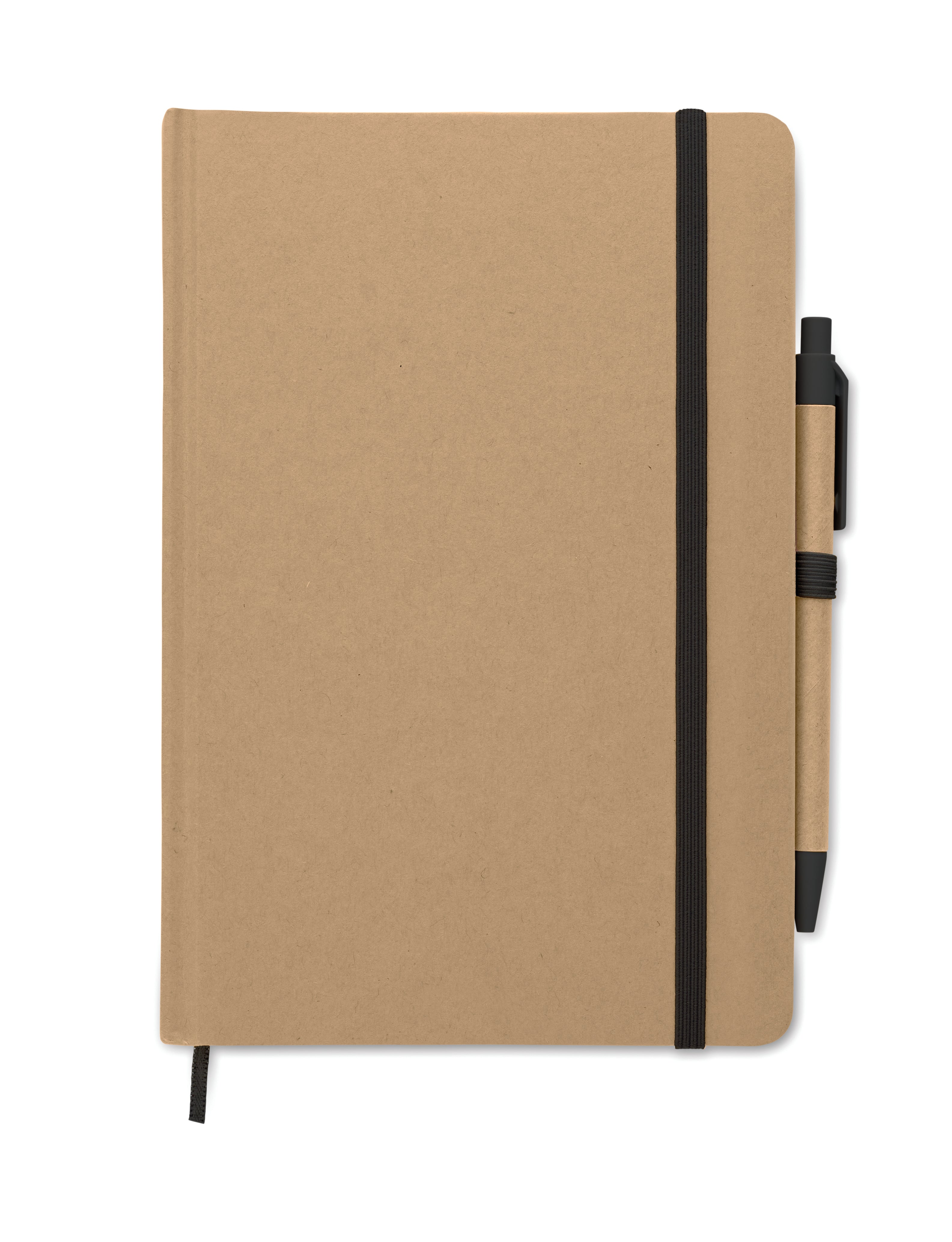 CARATIL Recycled A5 Hardcover Notebook with Pen