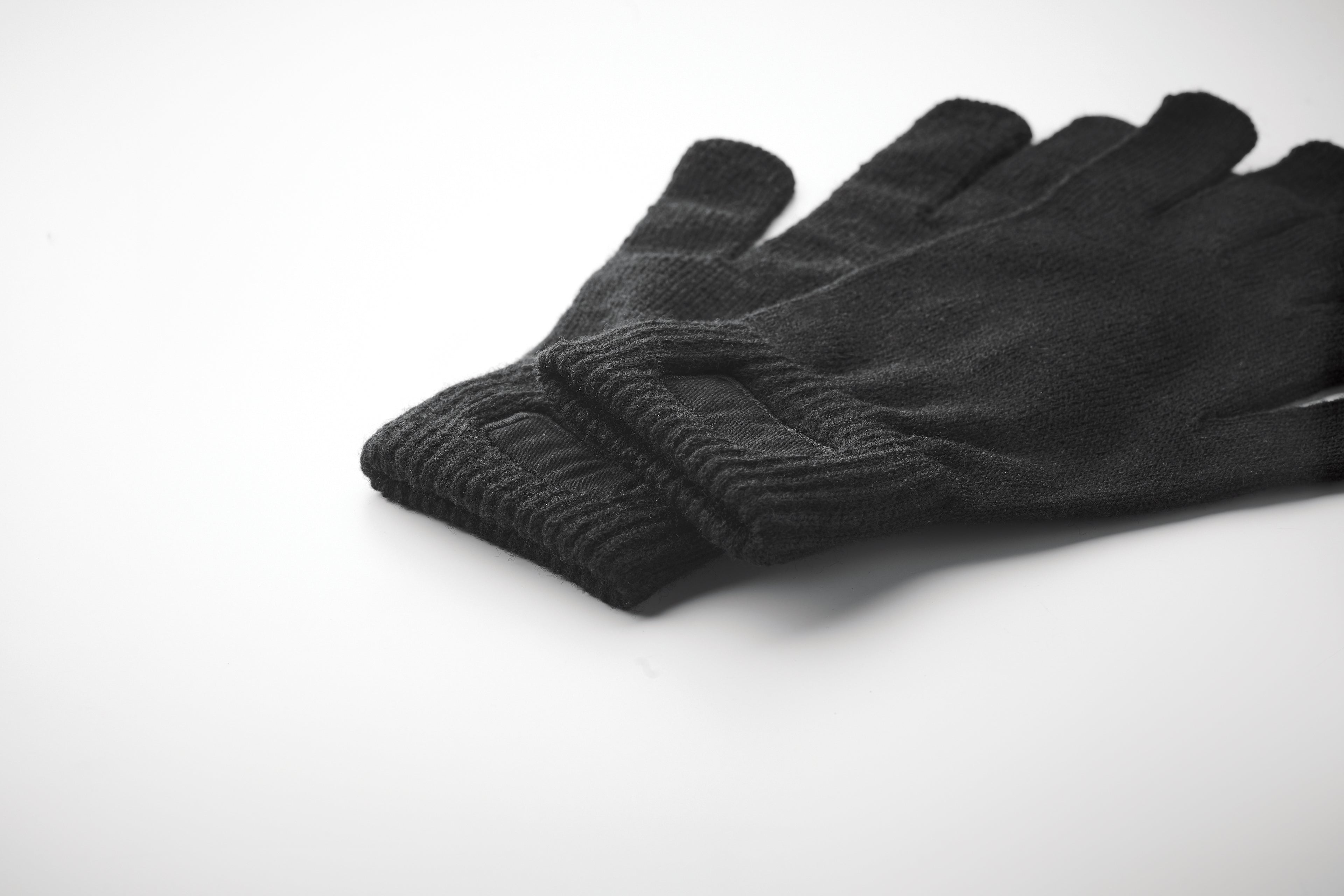 HANDNIT Knitted RPET Gloves with Decoration Patch