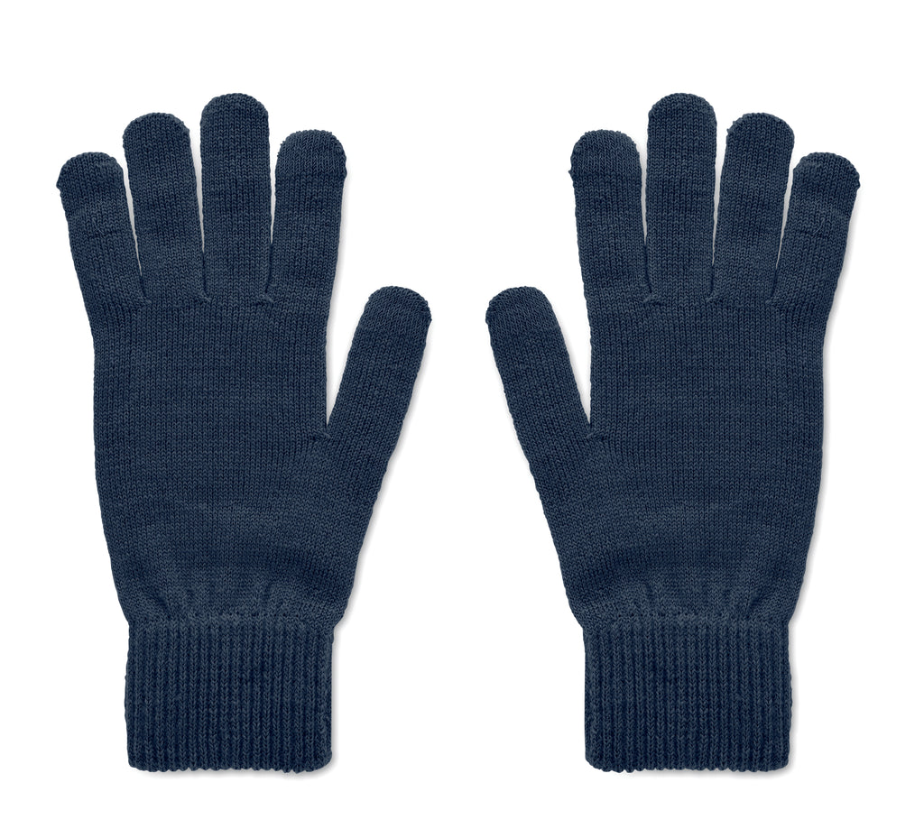 HANDNIT Knitted RPET Gloves with Decoration Patch