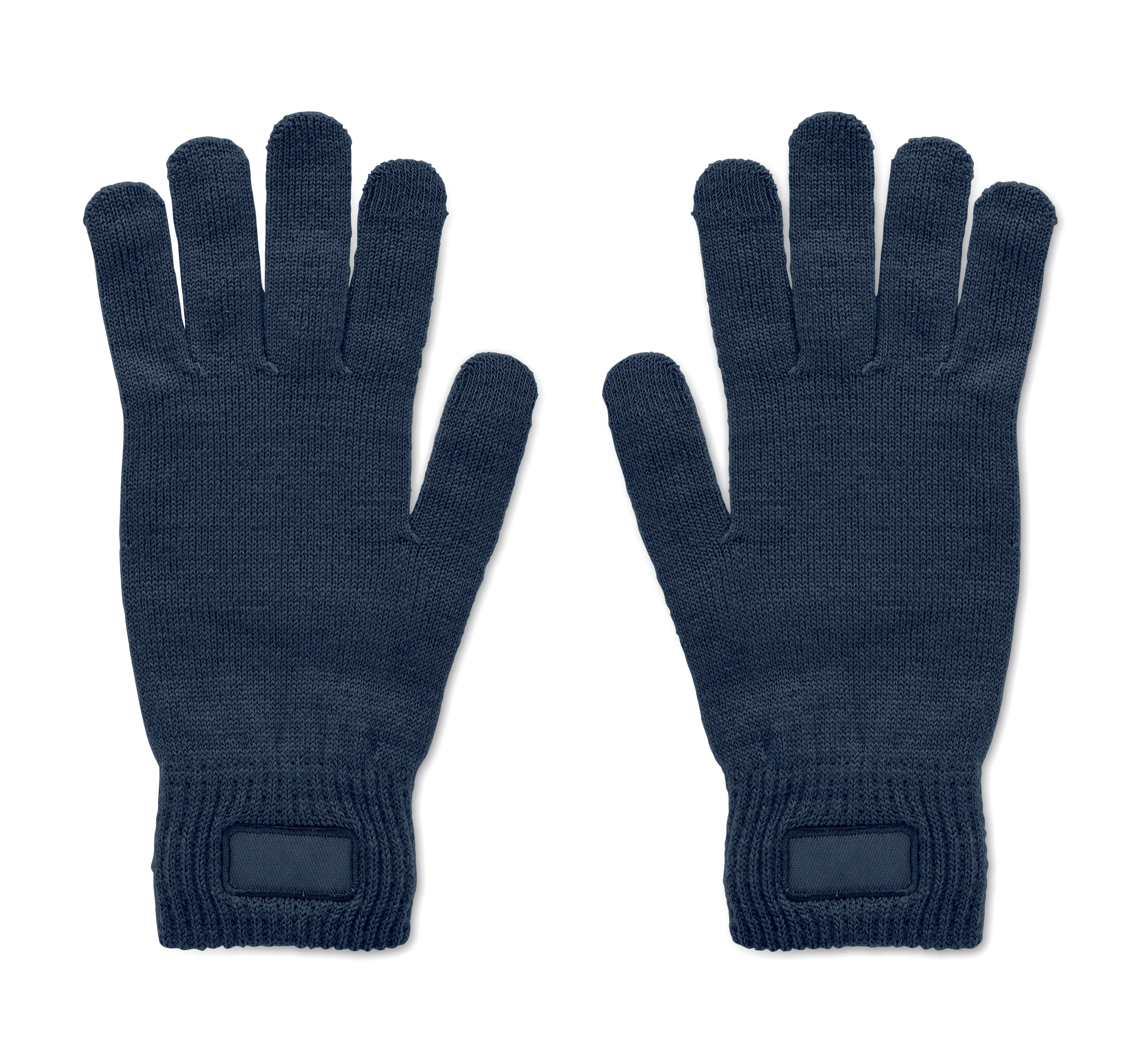 HANDNIT Knitted RPET Gloves with Decoration Patch