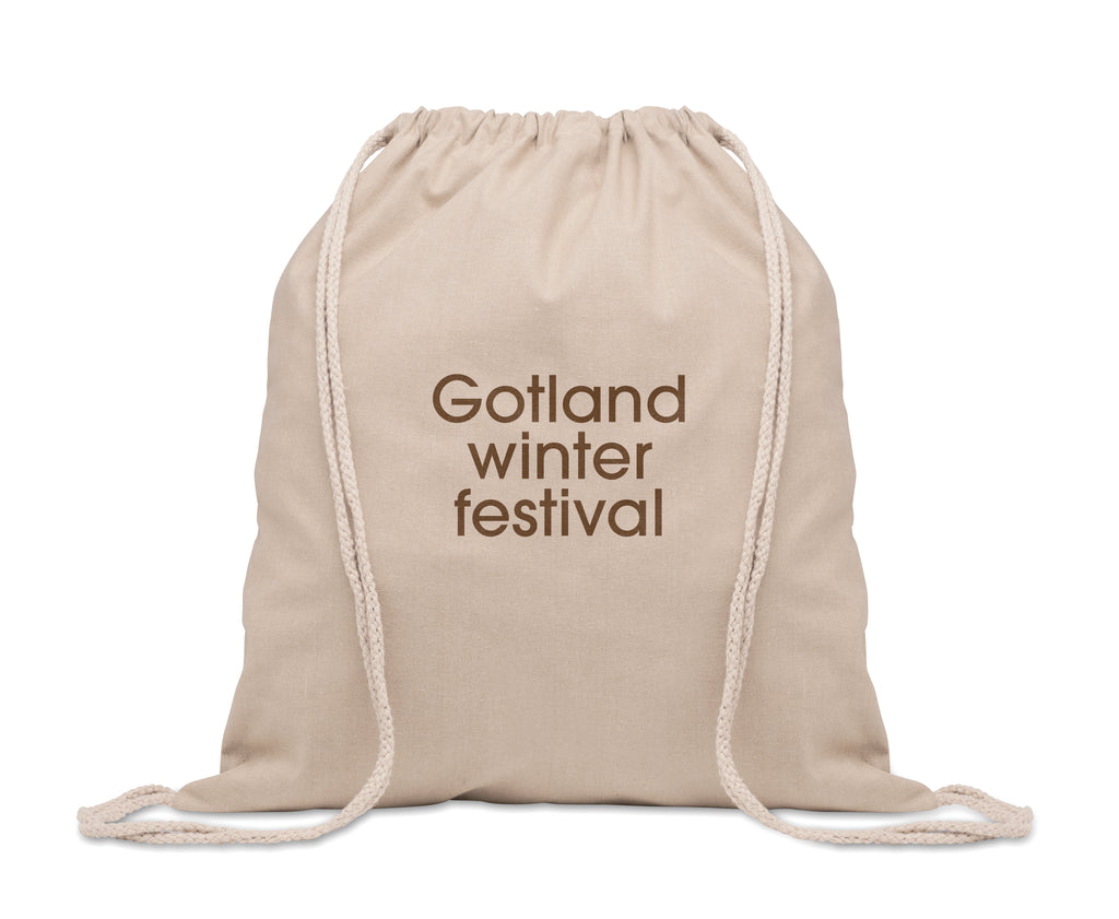 CABETRI Recycled Cotton Drawstring Bag