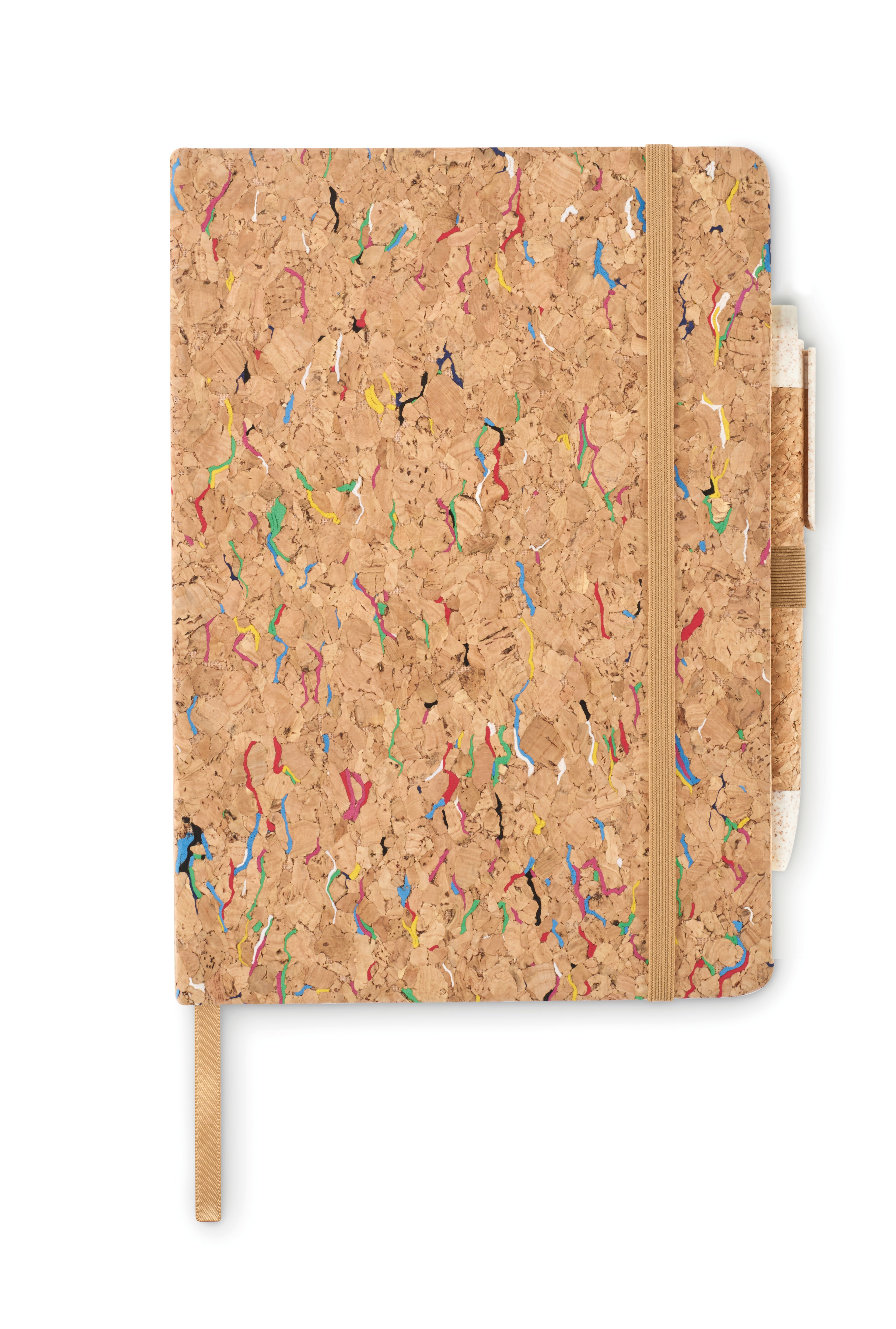 CORNOTA A5 Cork Cover Notebook with Elastic