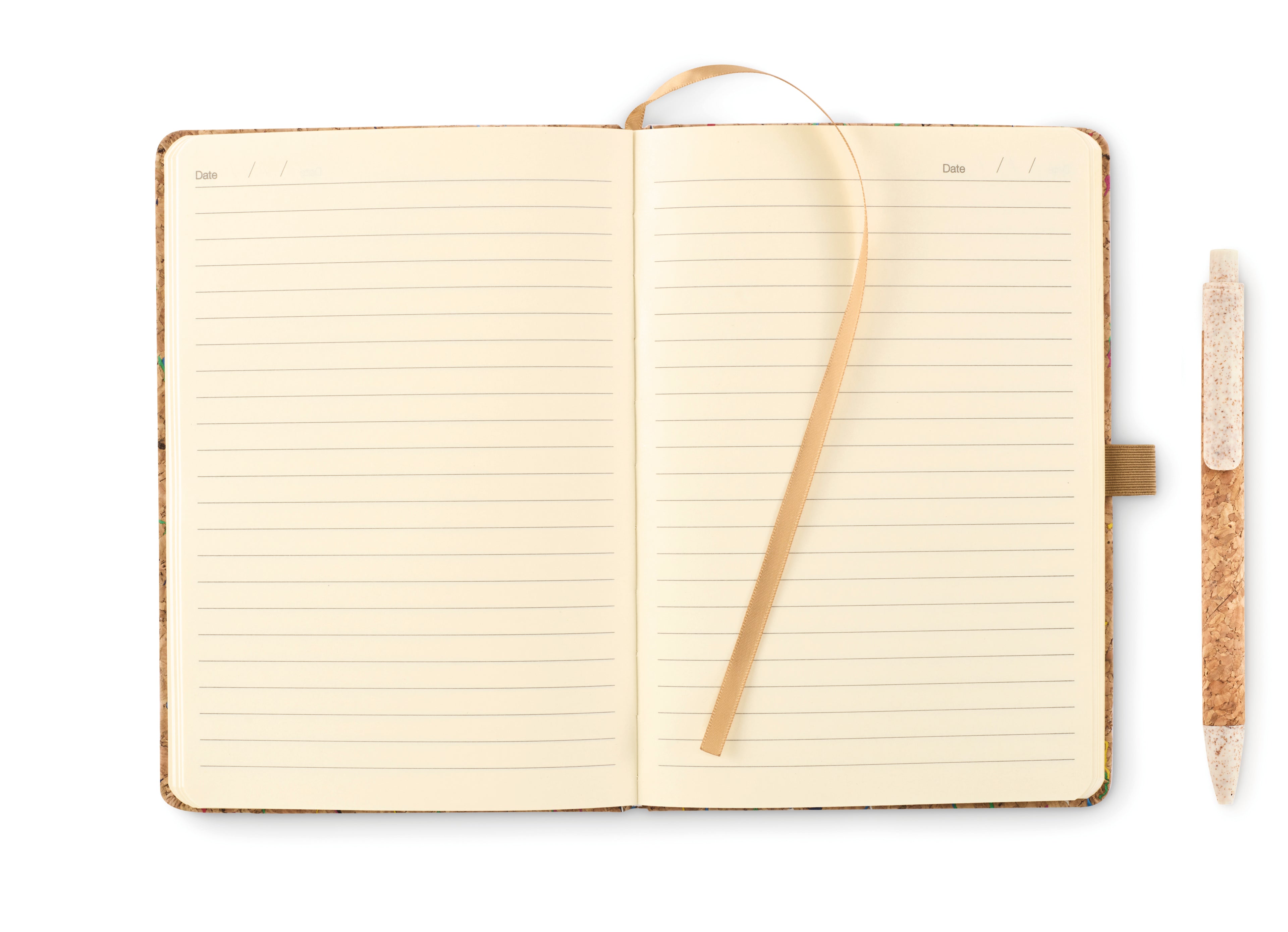 CORNOTA A5 Cork Cover Notebook with Elastic