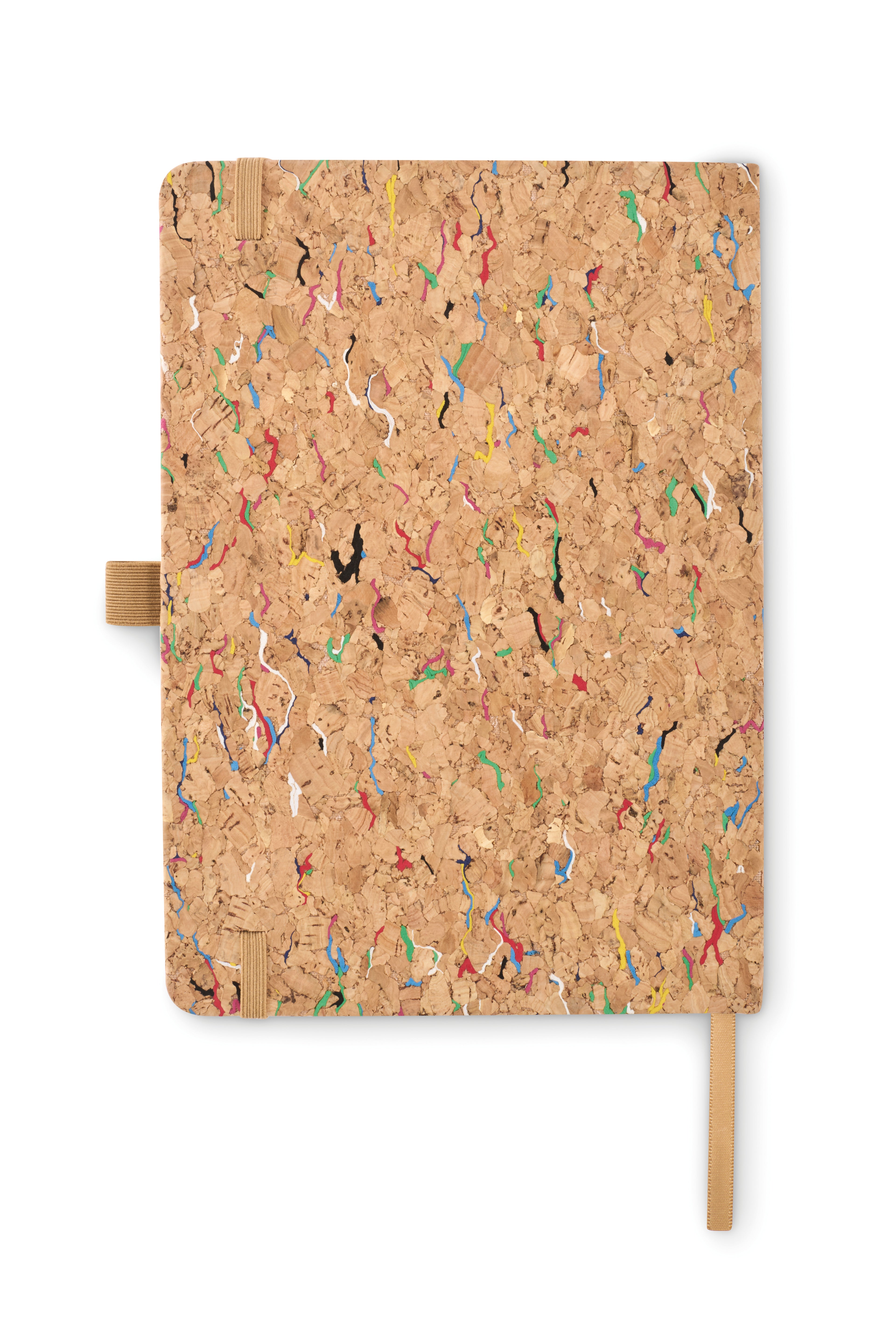 CORNOTA A5 Cork Cover Notebook with Elastic