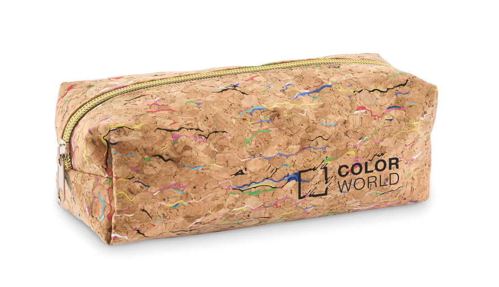 CORCHASO Coloured Cork Pencil Case