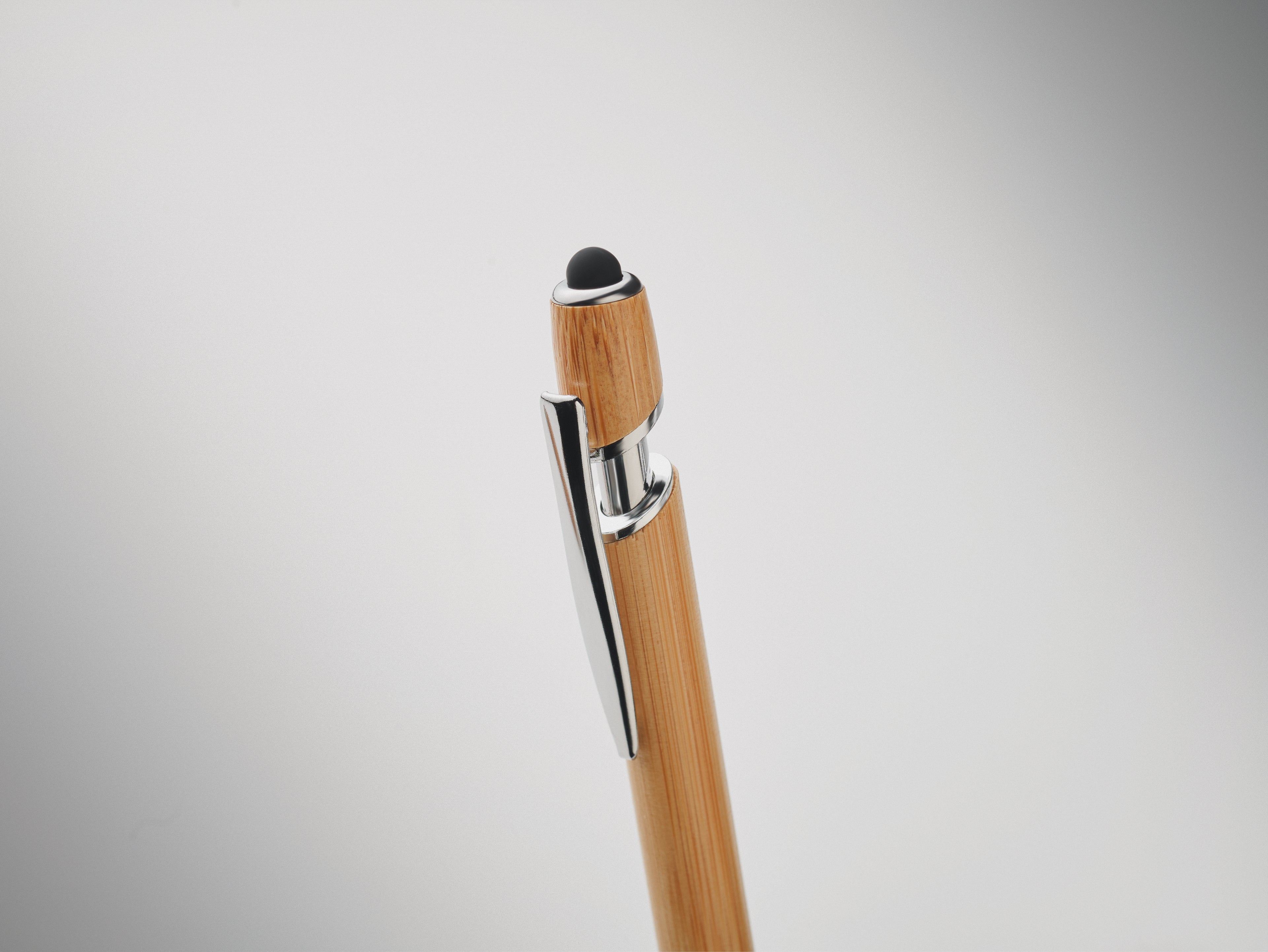 RENN Bamboo Stylus Ball Pen with Blue Ink